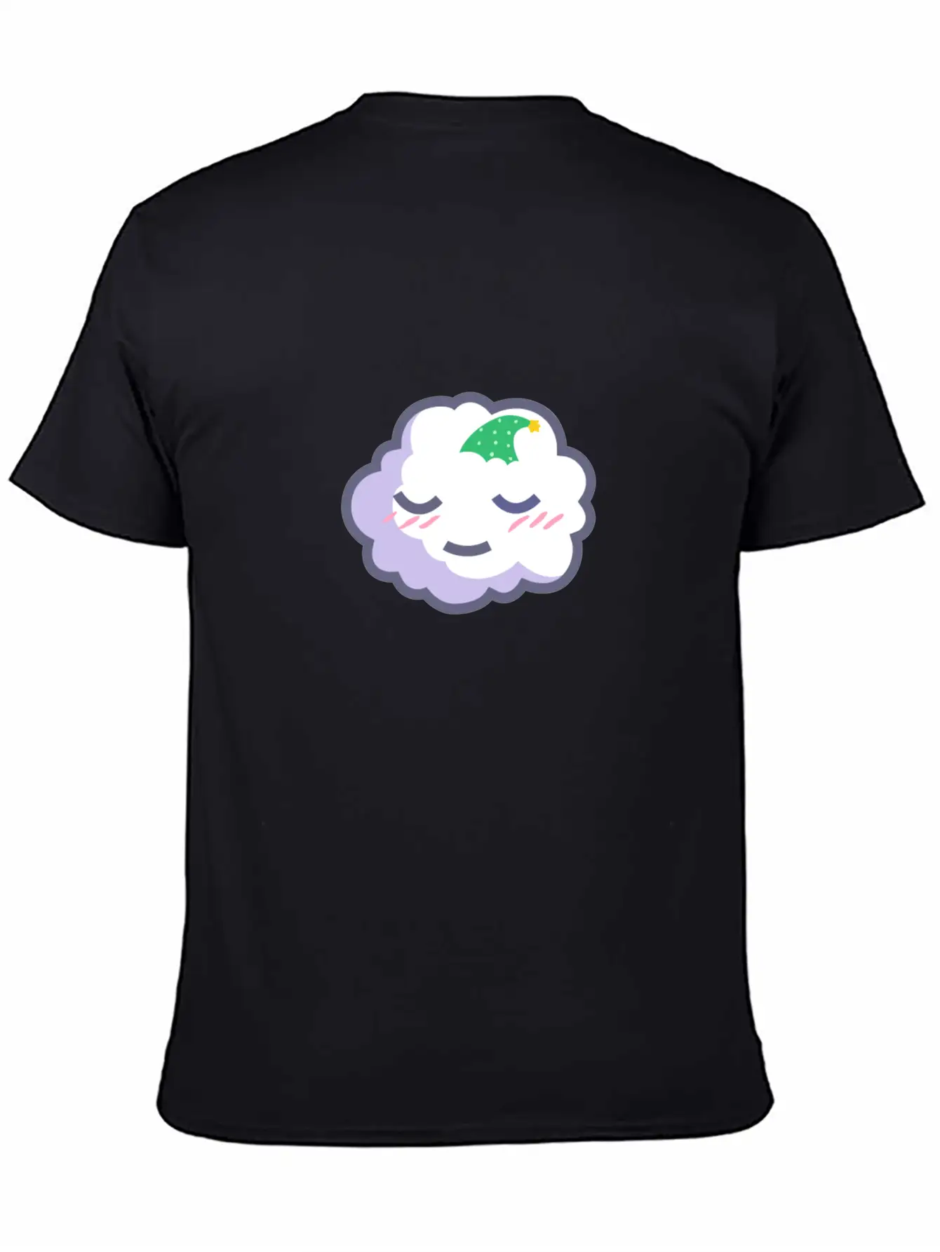 Sleepy Cloud Essential Cotton Tee For Daily Outfits ¨C Unisex Style