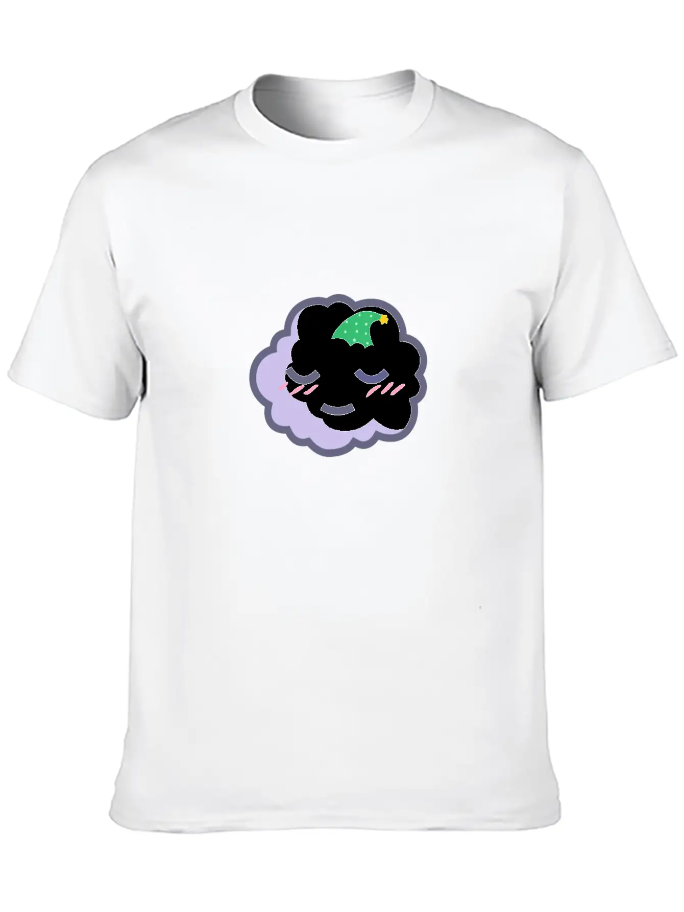 Sleepy Cloud Essential Cotton Tee For Daily Outfits ¨C Unisex Style