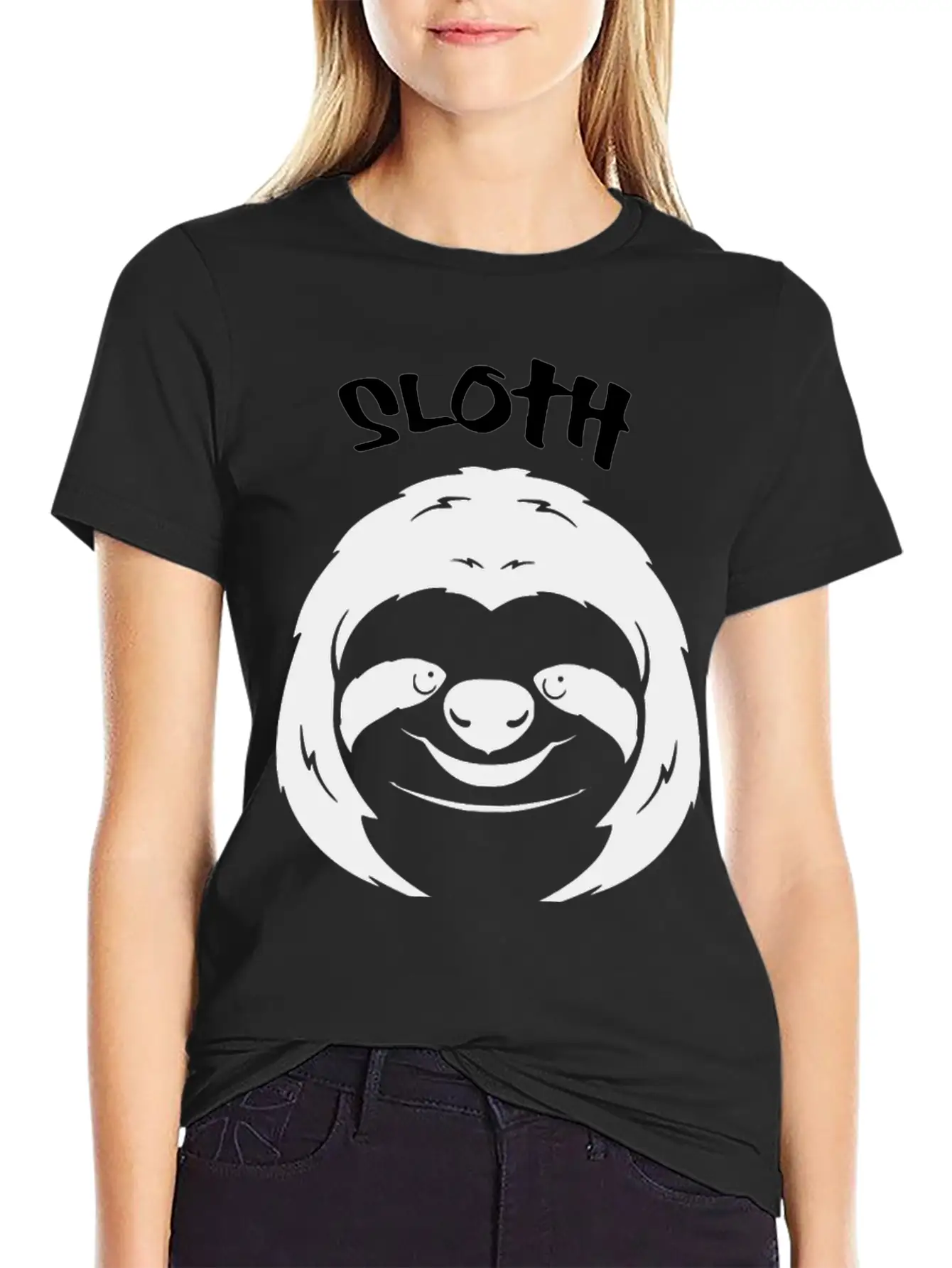 Sloth Life Lazy Chill Relax Sloths Laziness Gift Basic Graphic T-Shirt ¨C Daily Comfort In Soft Cotton