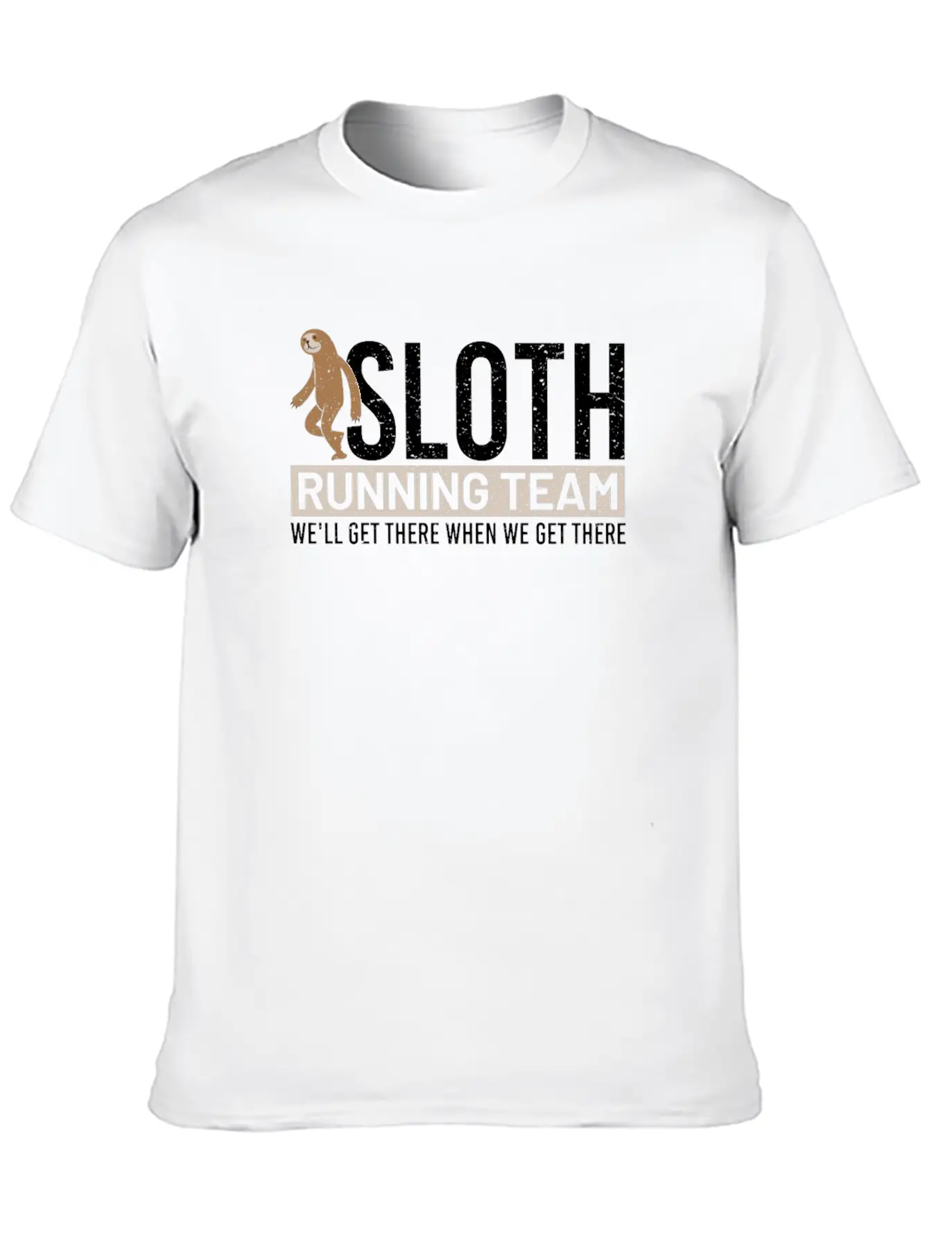 Sloth Tired Lazy Sleep Basic Graphic T-Shirt ¨C Daily Comfort In Soft Cotton