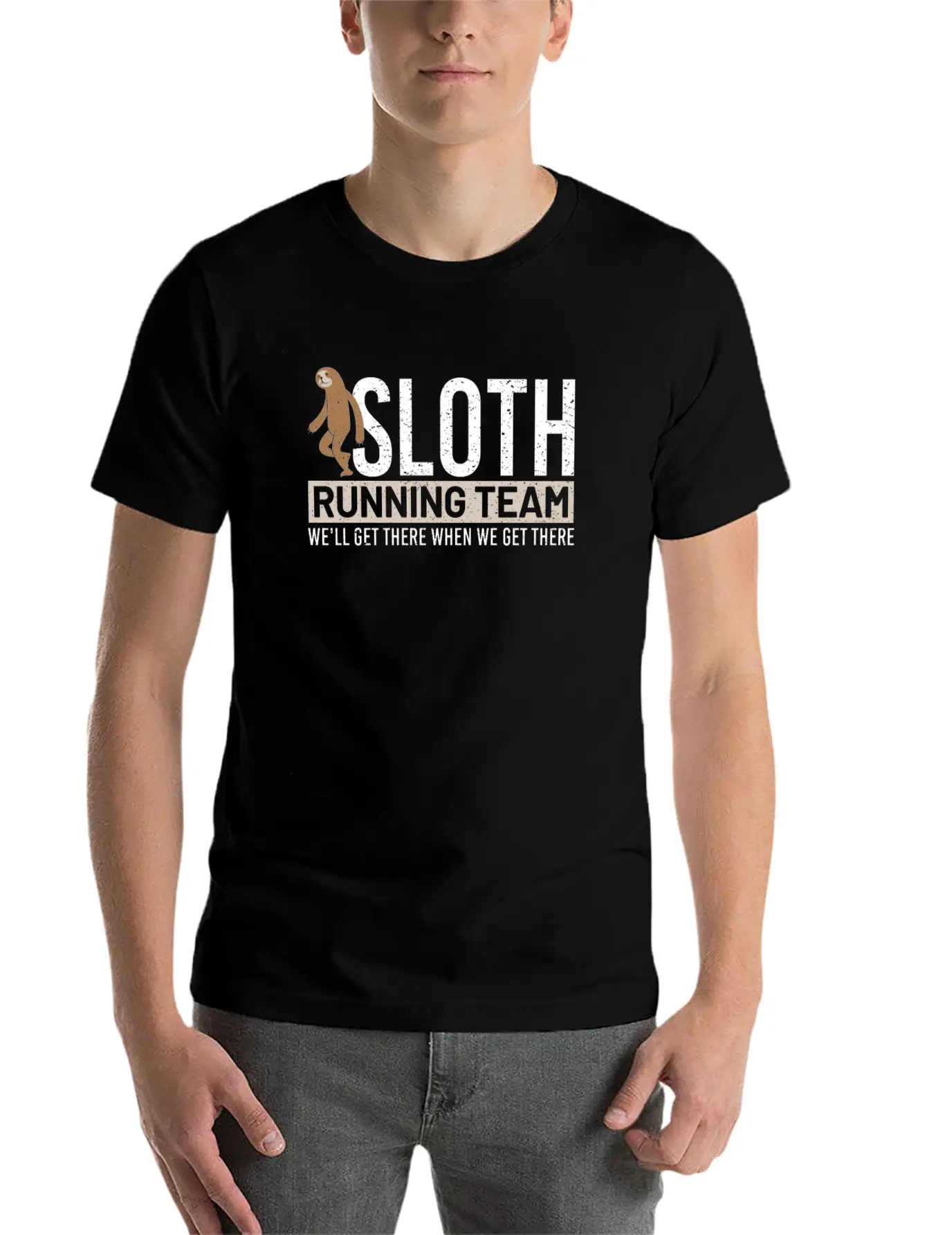 Sloth Tired Lazy Sleep Basic Graphic T-Shirt ¨C Daily Comfort In Soft Cotton