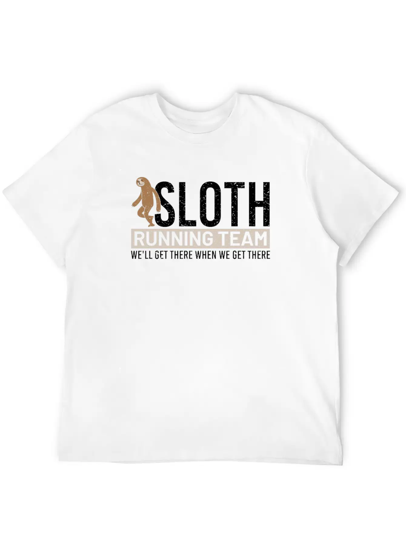 Sloth Tired Lazy Sleep Basic Graphic T-Shirt ¨C Daily Comfort In Soft Cotton