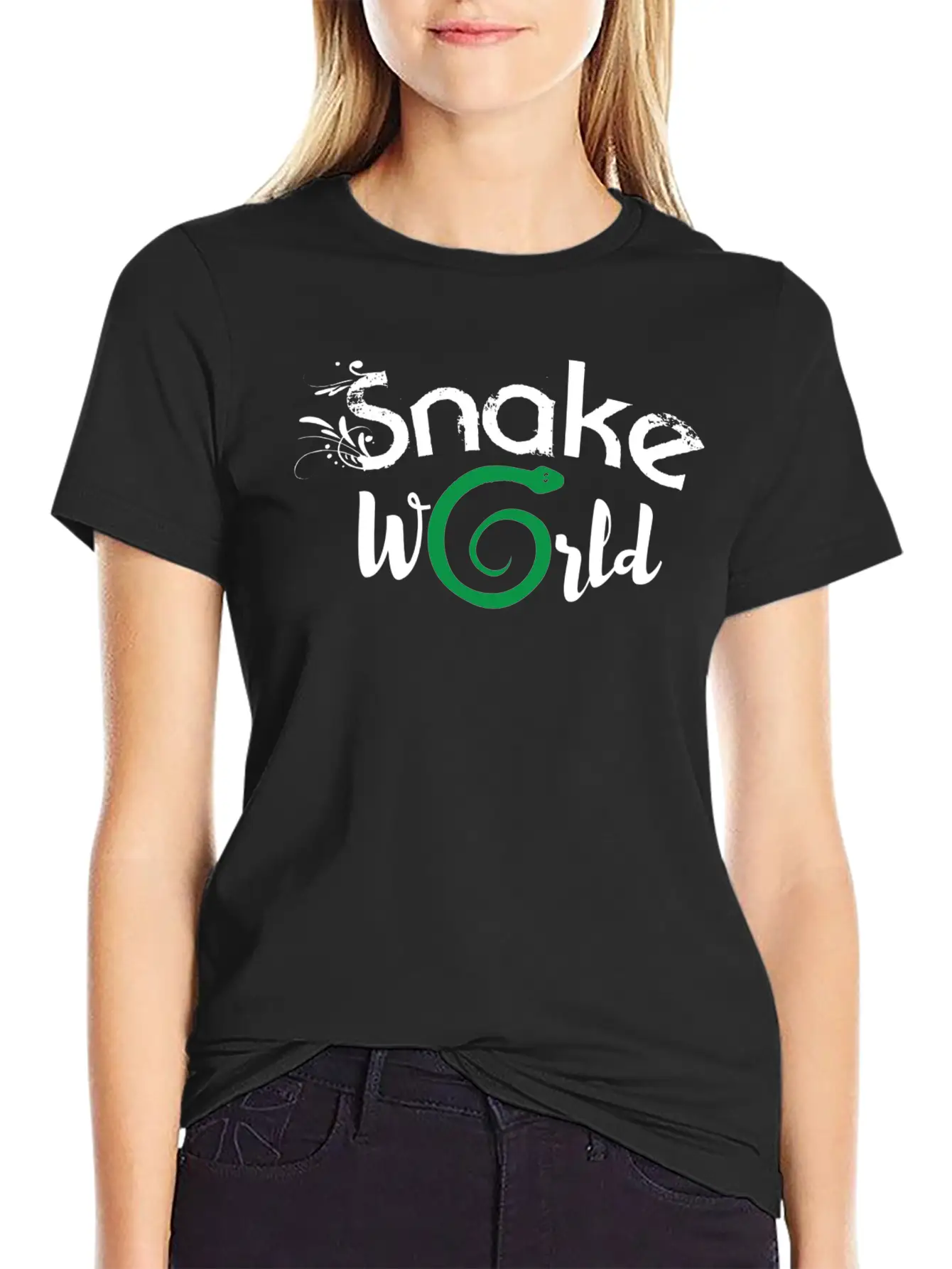 Snake Essential Cotton Tee For Daily Outfits ¨C Unisex Style