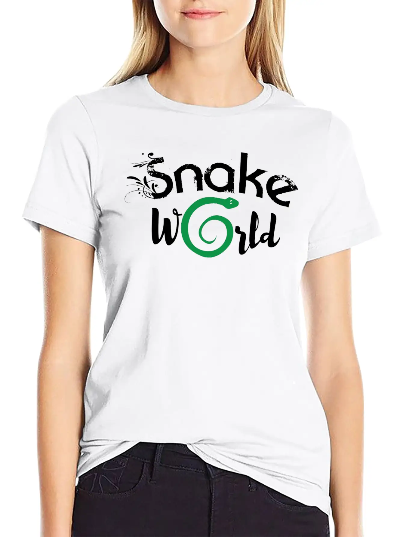 Snake Essential Cotton Tee For Daily Outfits ¨C Unisex Style