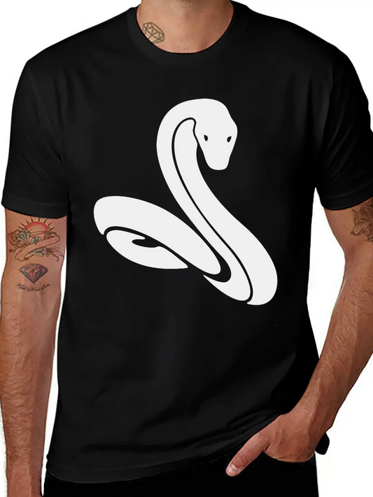 Snake Slim Soft Cotton Short Sleeve Tee ¨C Unisex Wardrobe Staple
