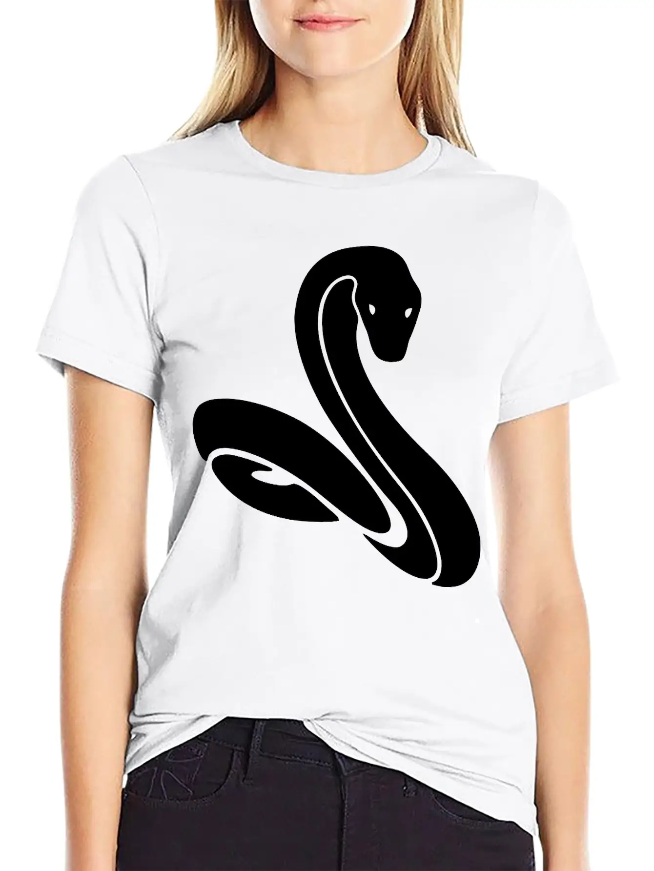 Snake Slim Soft Cotton Short Sleeve Tee ¨C Unisex Wardrobe Staple