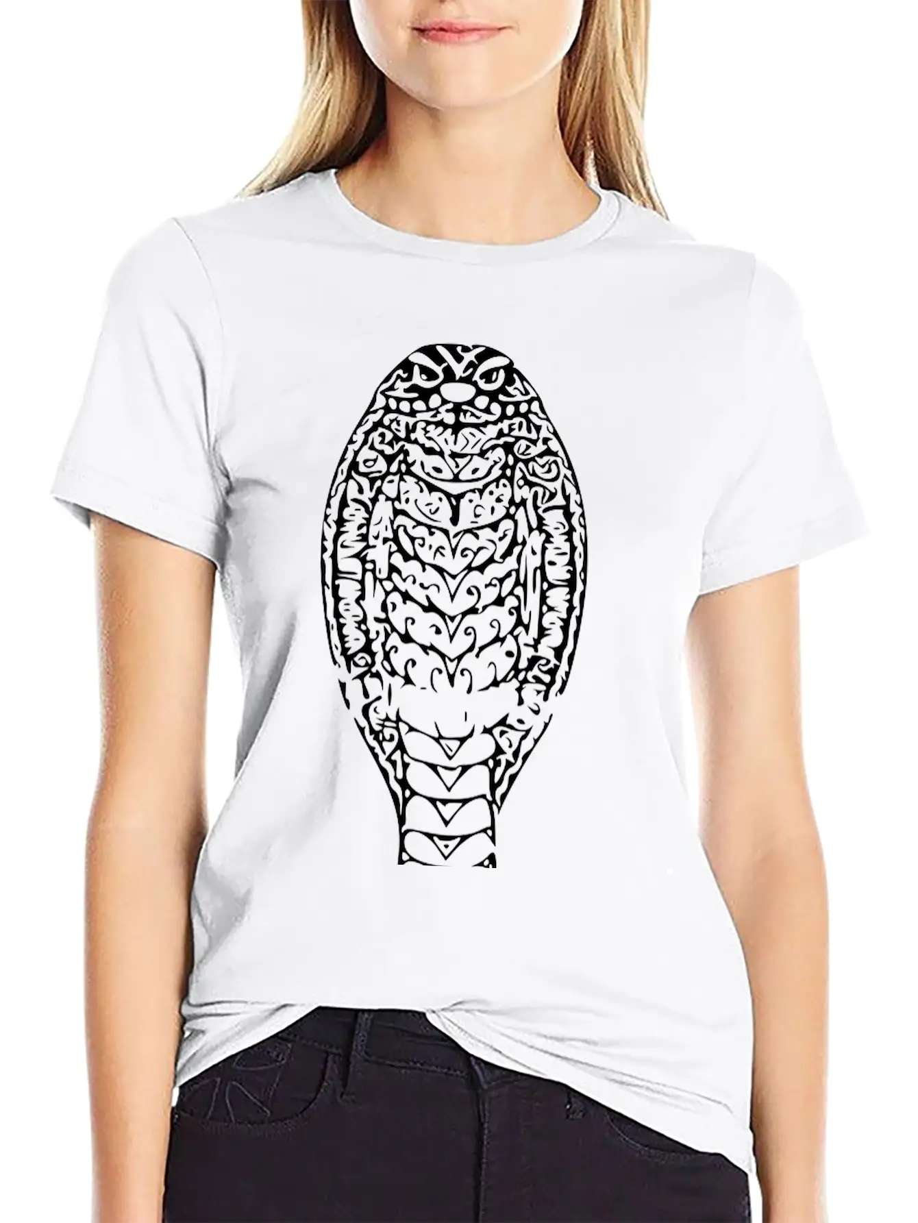 Snake Soft Cotton Short Sleeve Tee ¨C Unisex Wardrobe Staple