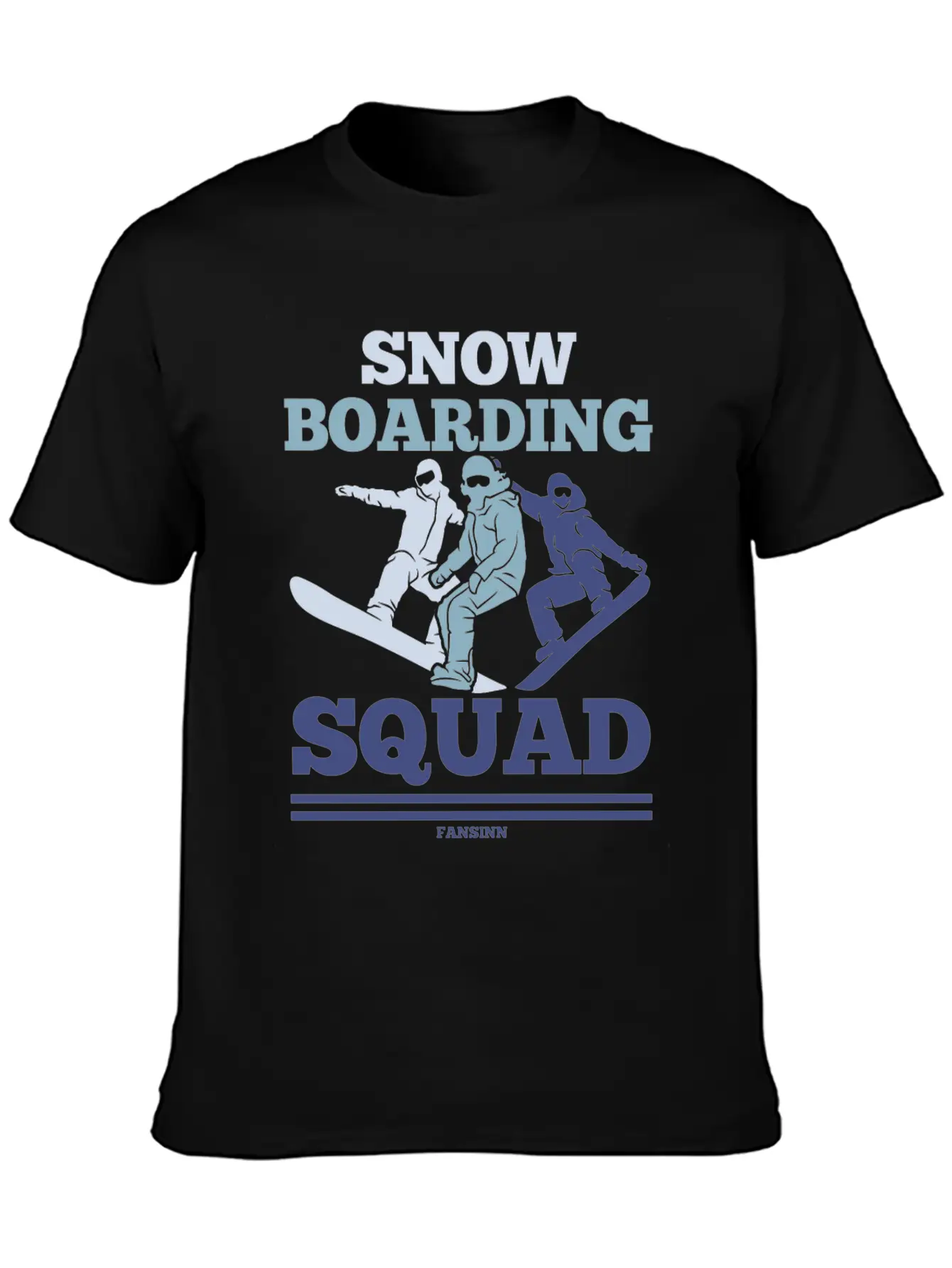 Snow Boarding Squad Soft Cotton Short Sleeve Tee ¨C Unisex Wardrobe Staple