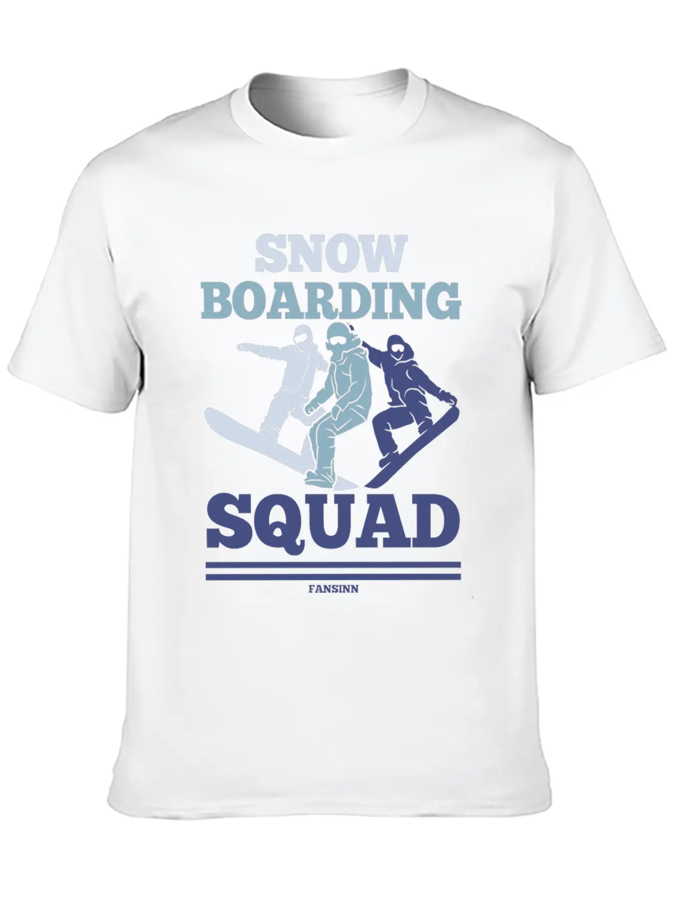 Snow Boarding Squad Soft Cotton Short Sleeve Tee ¨C Unisex Wardrobe Staple