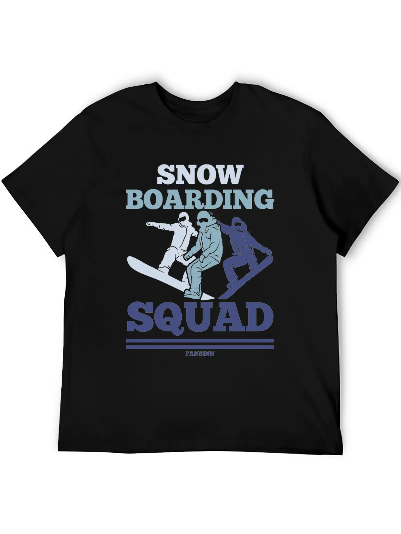 Snow Boarding Squad Soft Cotton Short Sleeve Tee ¨C Unisex Wardrobe Staple