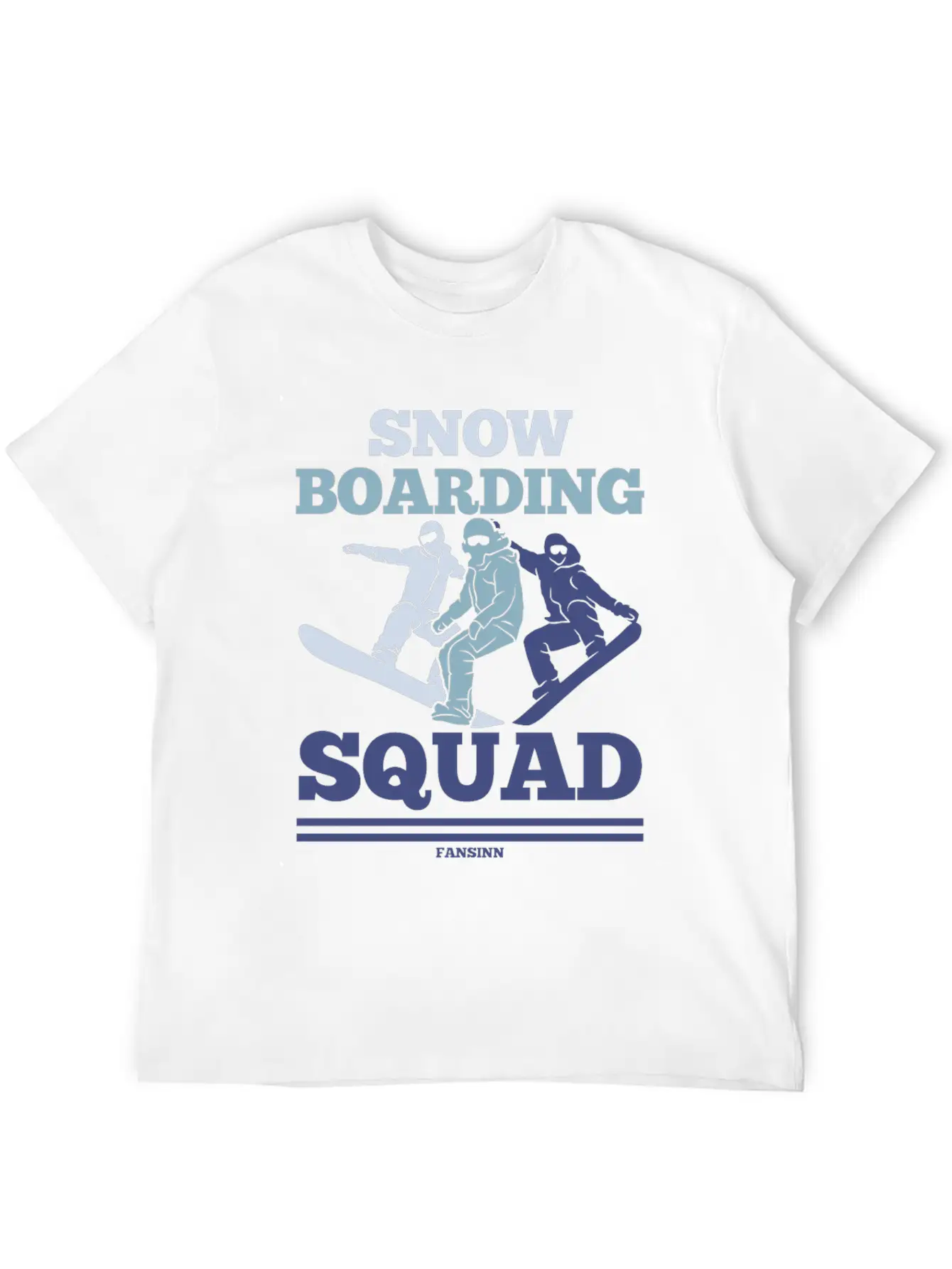 Snow Boarding Squad Soft Cotton Short Sleeve Tee ¨C Unisex Wardrobe Staple