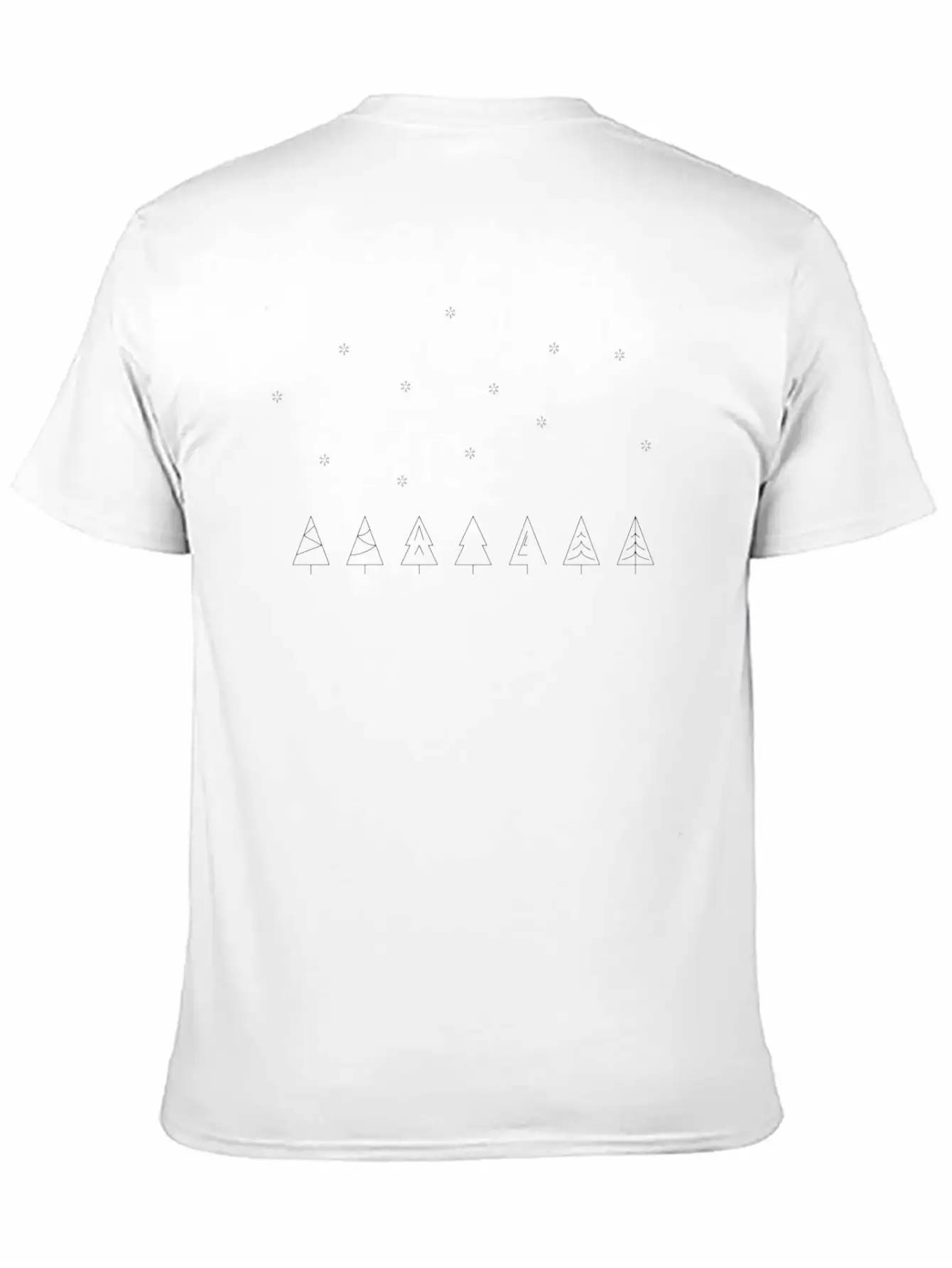 Snow In The Forest Soft Cotton Short Sleeve Tee ¨C Unisex Wardrobe Staple