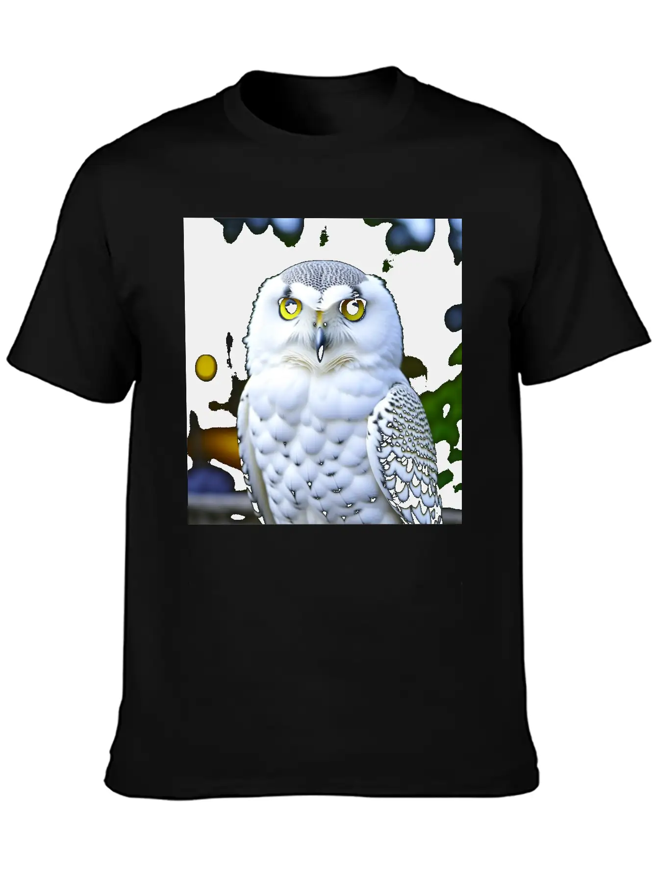 Snowy Owl Graphic Basic Graphic T-Shirt ¨C Daily Comfort In Soft Cotton
