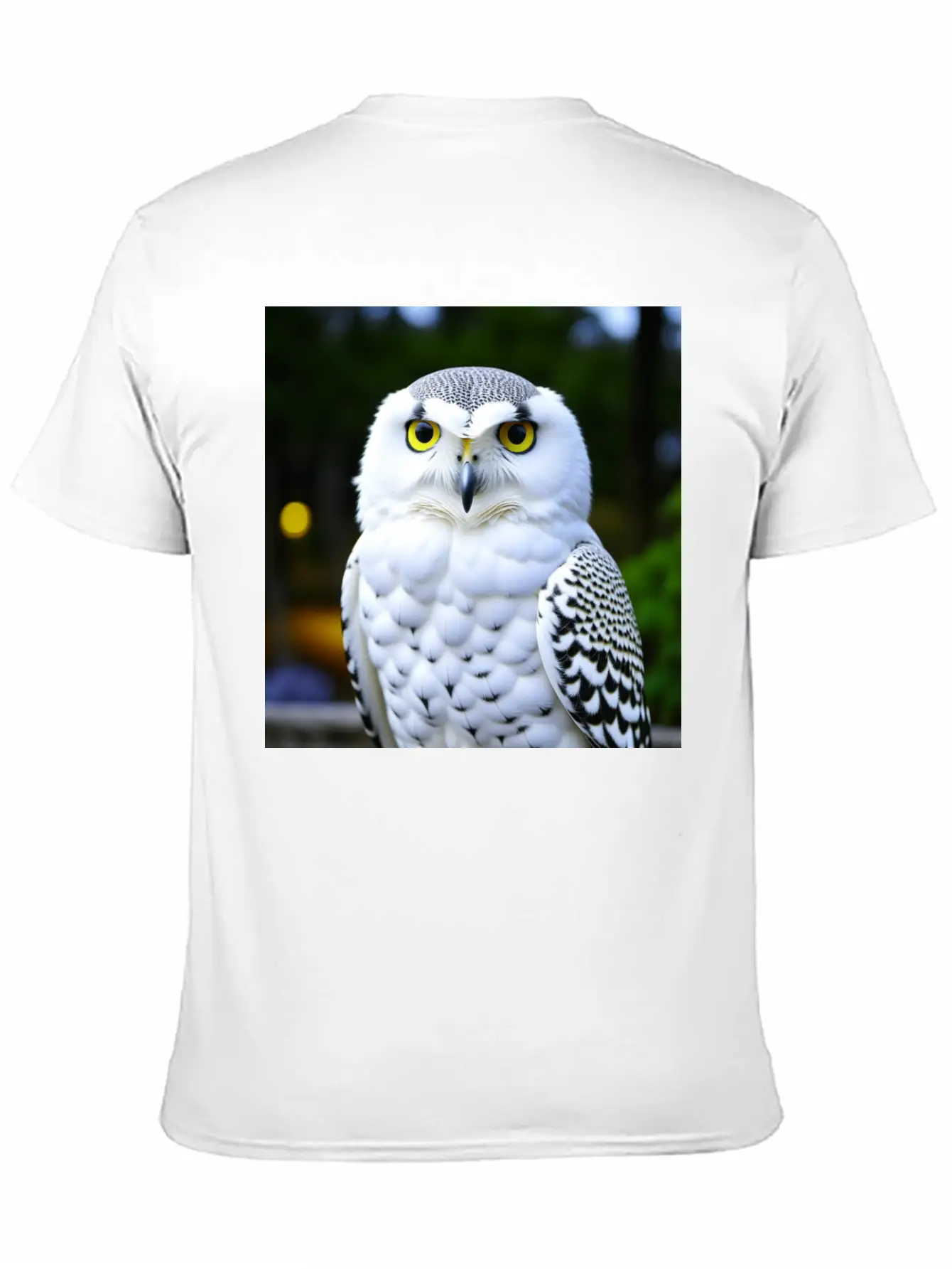 Snowy Owl Graphic Basic Graphic T-Shirt ¨C Daily Comfort In Soft Cotton