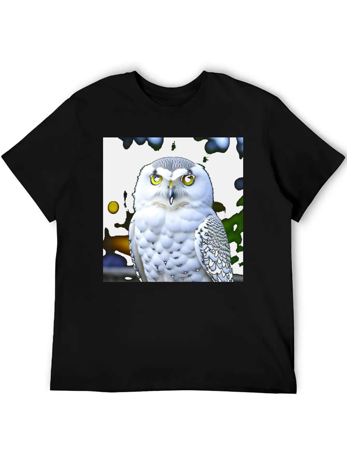 Snowy Owl Graphic Basic Graphic T-Shirt ¨C Daily Comfort In Soft Cotton