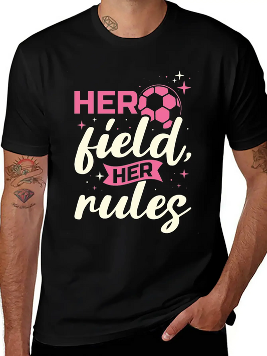 Soccer Girl Team Outfit For Players + Fans Basic Graphic T-Shirt ¨C Daily Comfort In Soft Cotton