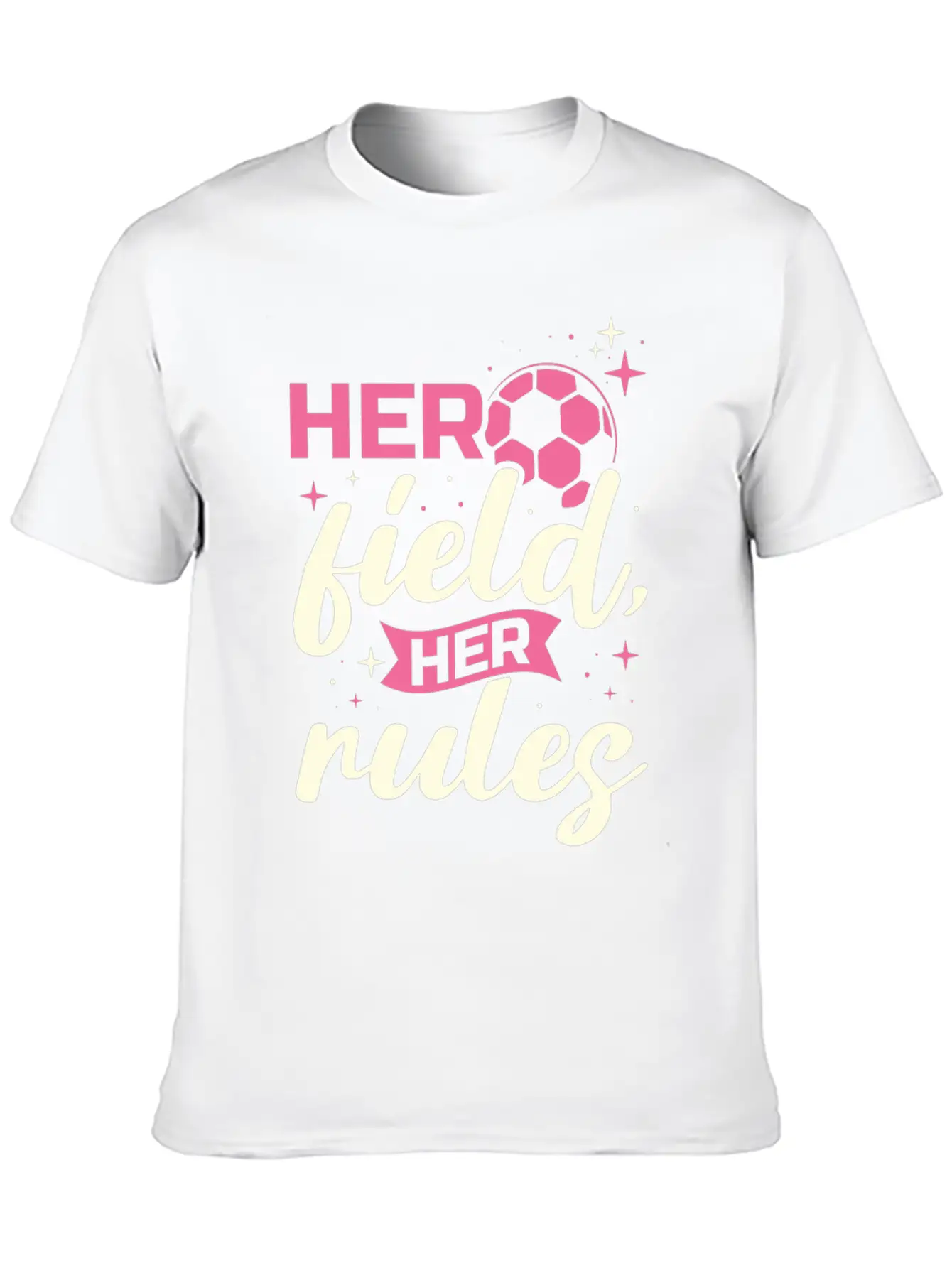 Soccer Girl Team Outfit For Players + Fans Basic Graphic T-Shirt ¨C Daily Comfort In Soft Cotton