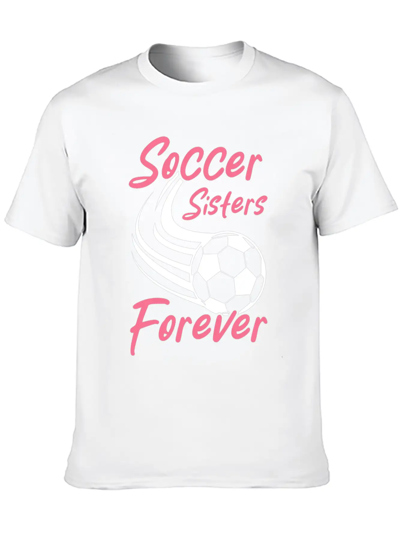 Soccer Girl Team Outfit For Players + Fans Essential Cotton Tee For Daily Outfits ¨C Unisex Style