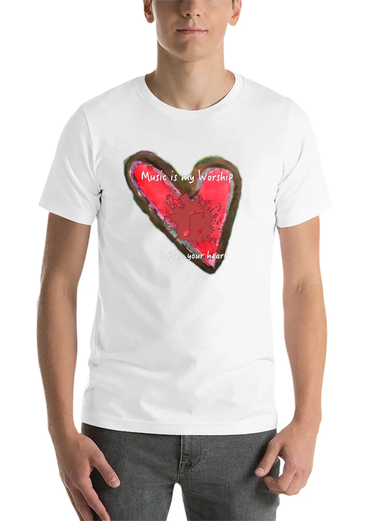 Soften Your Heart Soft Cotton Short Sleeve Tee ¨C Unisex Wardrobe Staple
