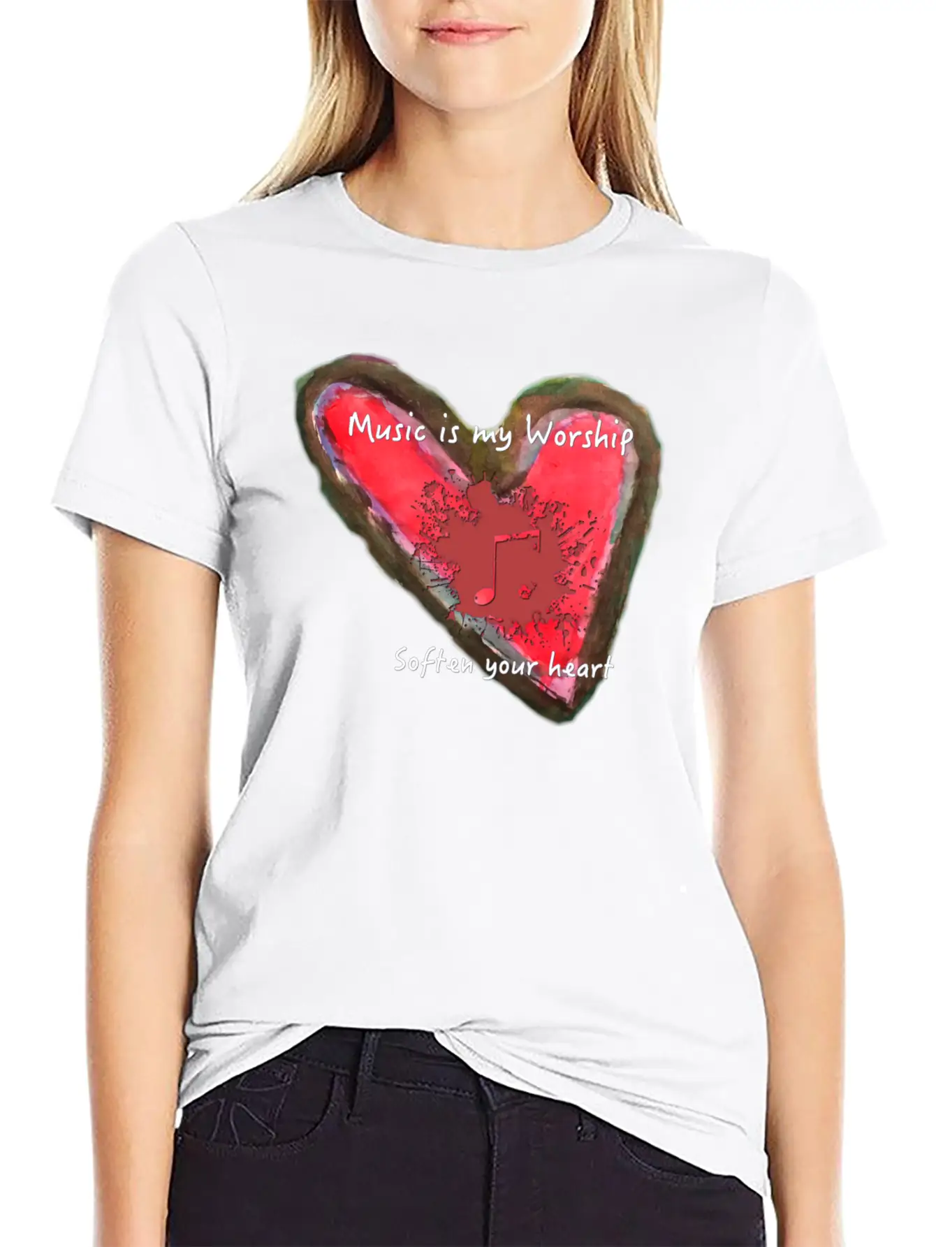 Soften Your Heart Soft Cotton Short Sleeve Tee ¨C Unisex Wardrobe Staple