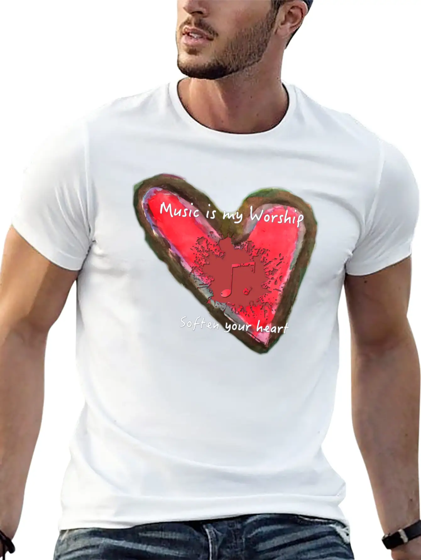 Soften Your Heart Soft Cotton Short Sleeve Tee ¨C Unisex Wardrobe Staple
