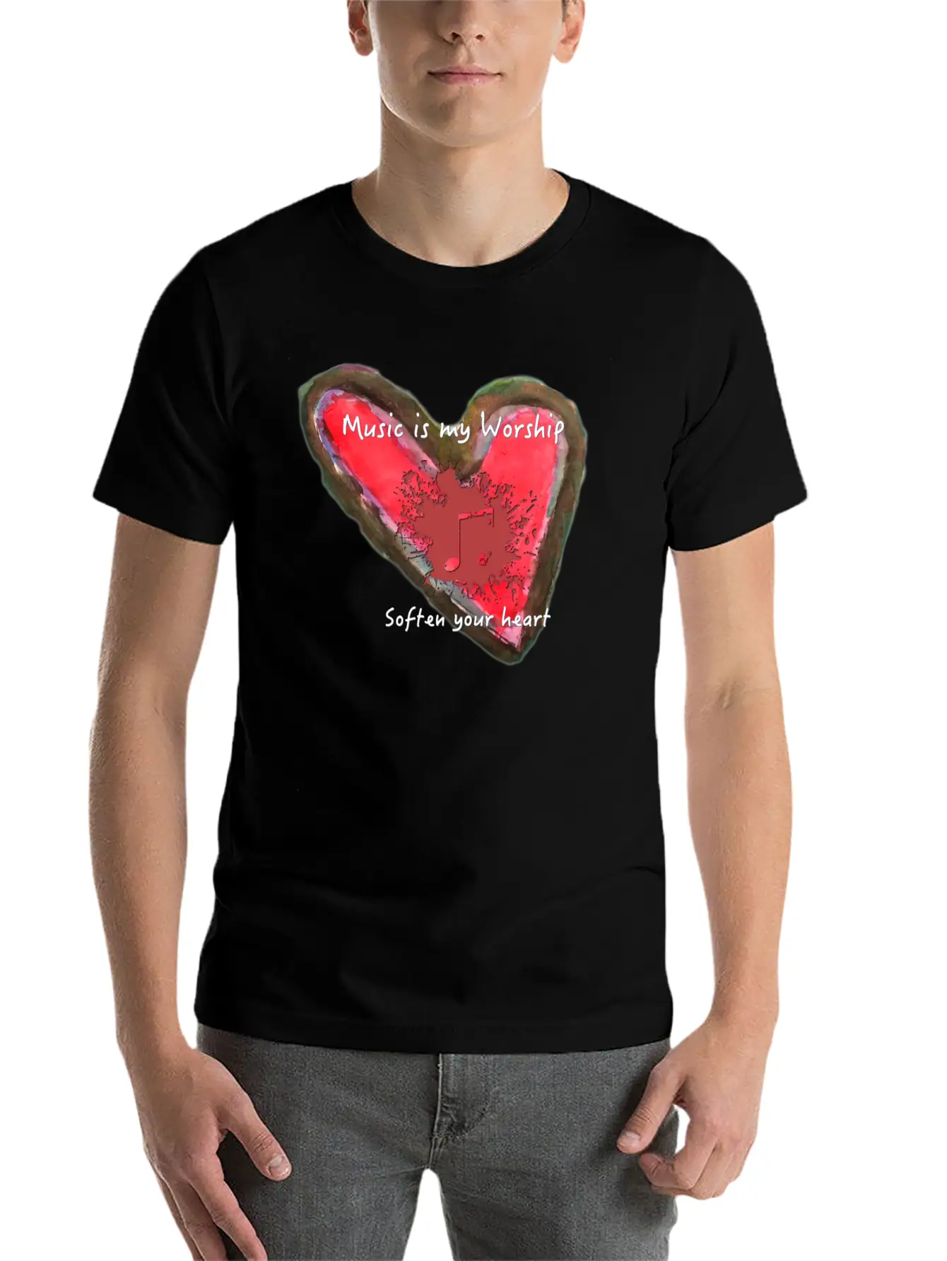 Soften Your Heart Soft Cotton Short Sleeve Tee ¨C Unisex Wardrobe Staple