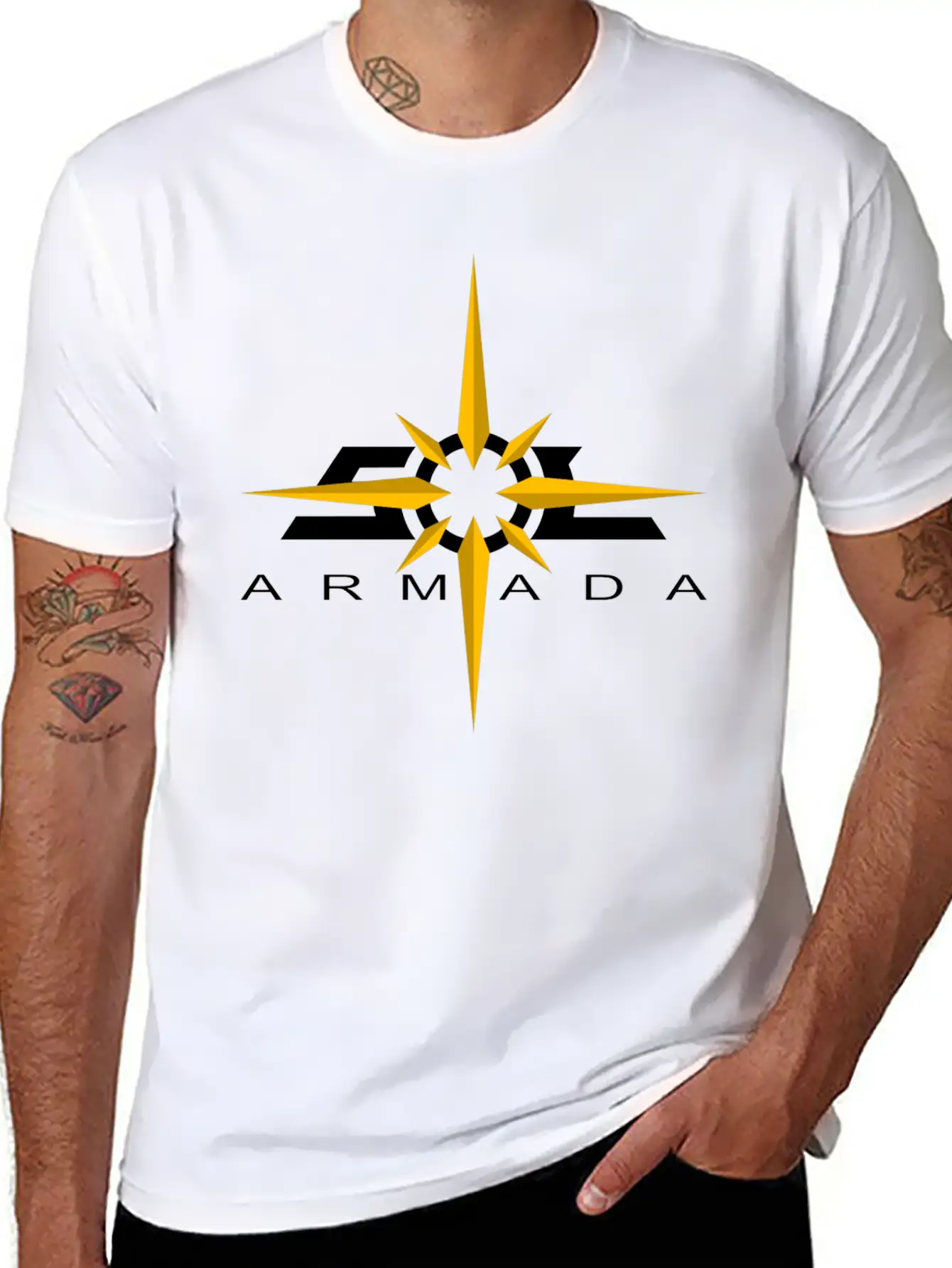 Sol Armada Mousepad Basic Graphic T-Shirt ¨C Daily Comfort In Soft Cotton