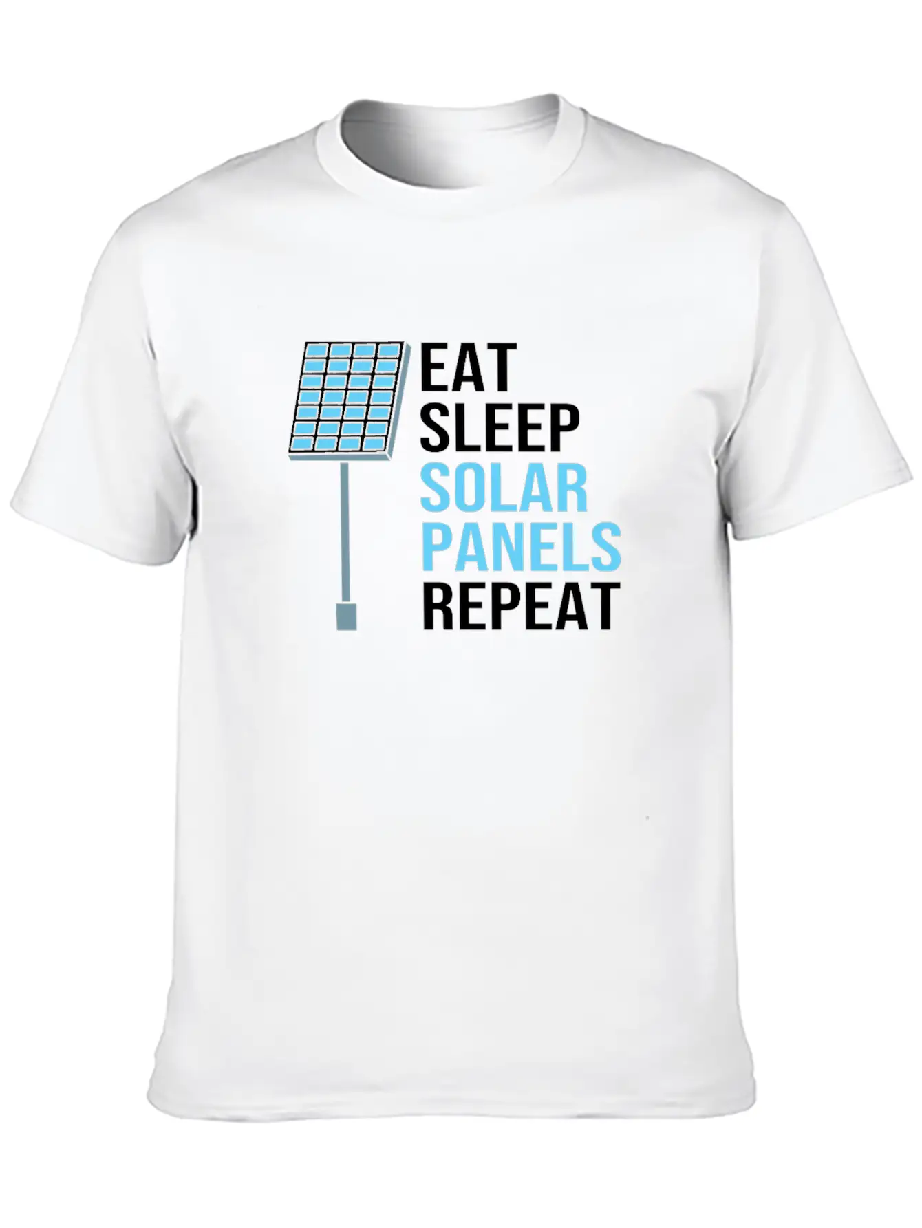 Solar Energy Sun Solar Panels Essential Cotton Tee For Daily Outfits ¨C Unisex Style
