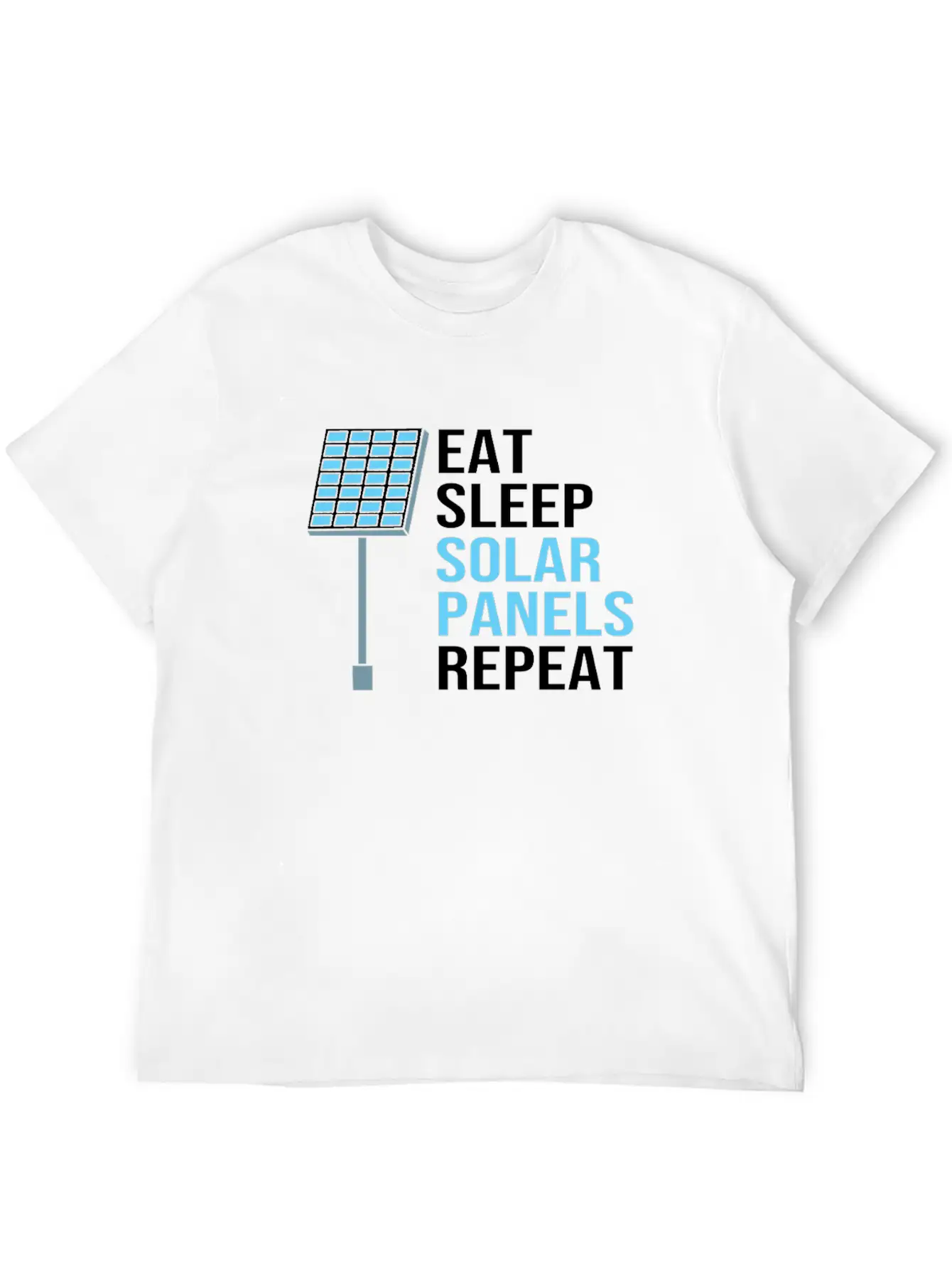 Solar Energy Sun Solar Panels Essential Cotton Tee For Daily Outfits ¨C Unisex Style