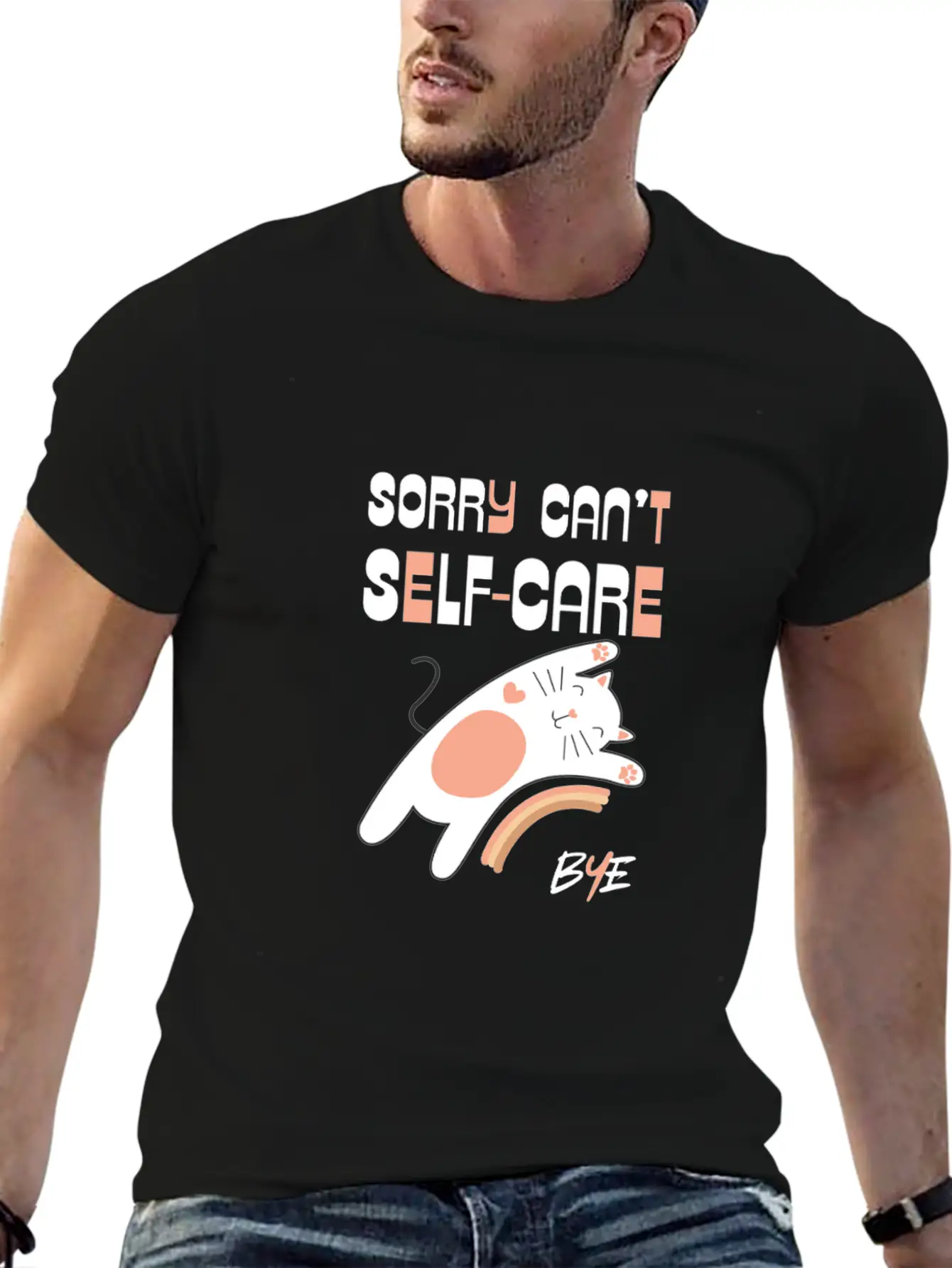 SORRY CAN'T SELF BYE Soft Cotton Short Sleeve Tee ¨C Unisex Wardrobe Staple