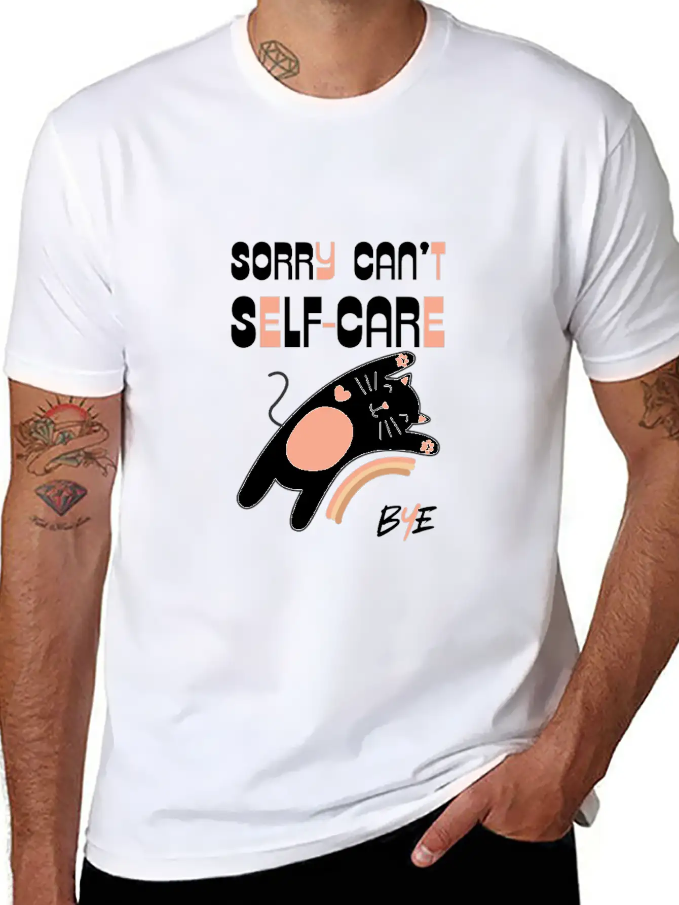 SORRY CAN'T SELF BYE Soft Cotton Short Sleeve Tee ¨C Unisex Wardrobe Staple