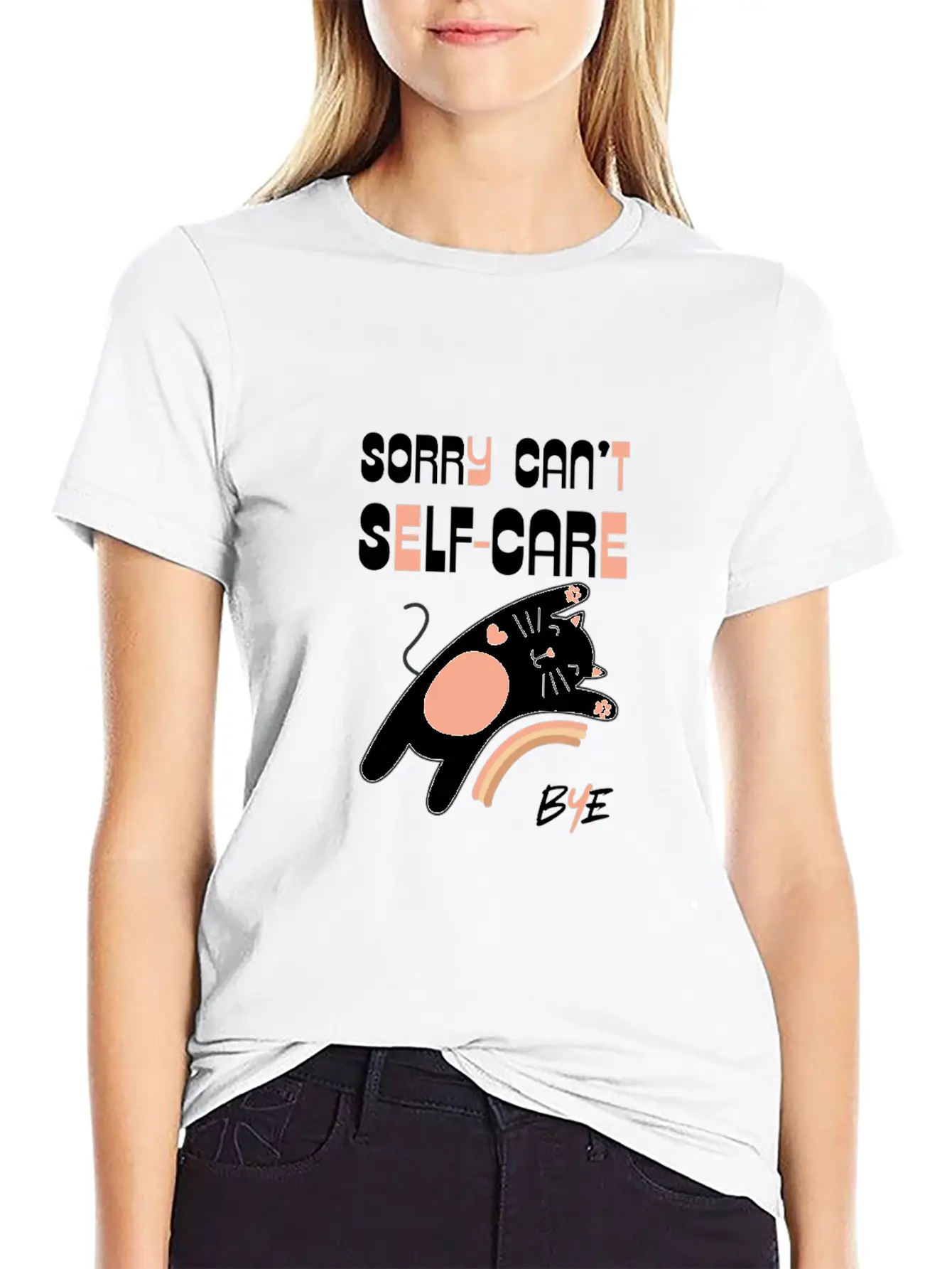 SORRY CAN'T SELF BYE Soft Cotton Short Sleeve Tee ¨C Unisex Wardrobe Staple