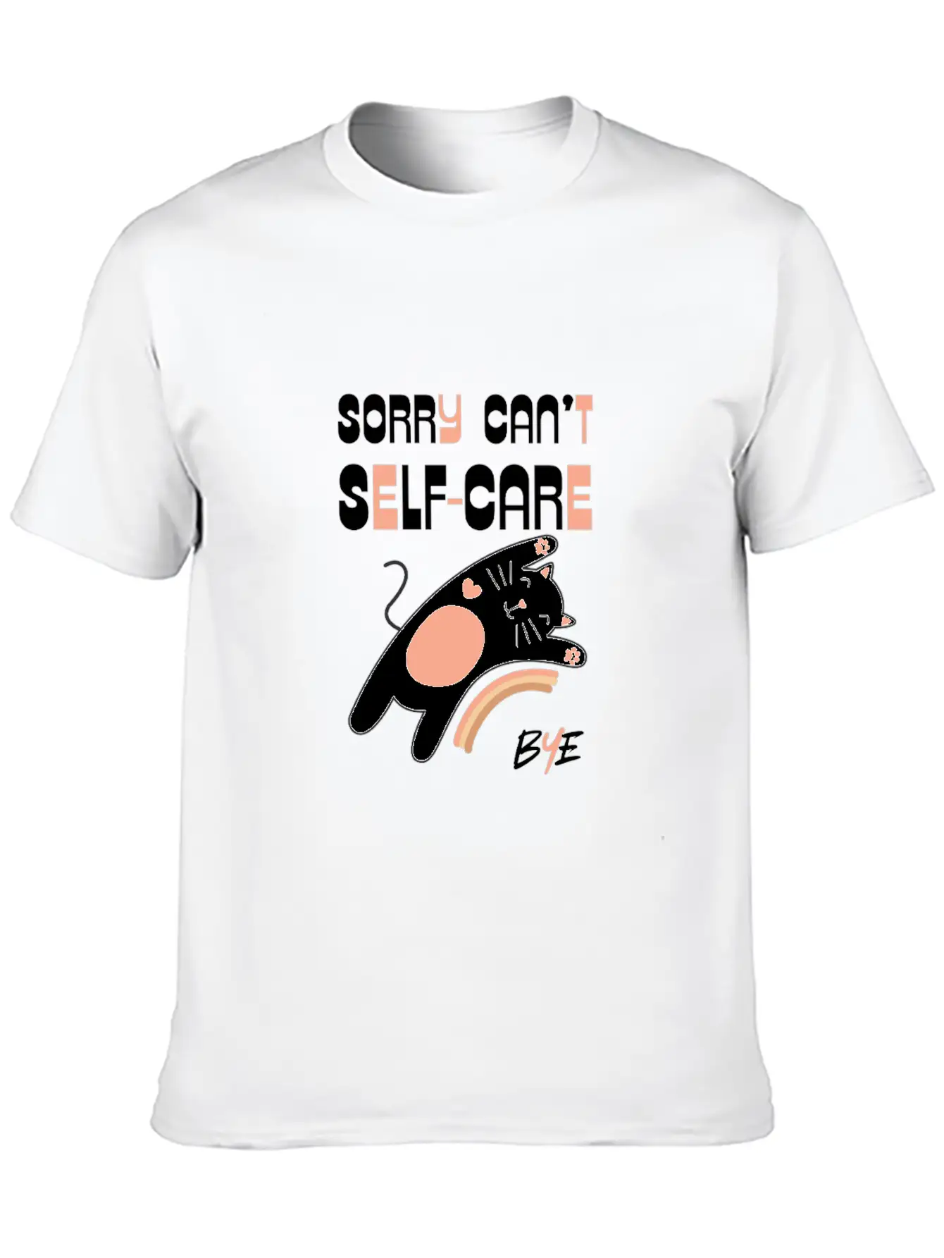 SORRY CAN'T SELF BYE Soft Cotton Short Sleeve Tee ¨C Unisex Wardrobe Staple