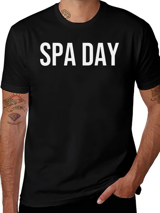 Spa Day Essential Cotton Tee For Daily Outfits ¨C Unisex Style