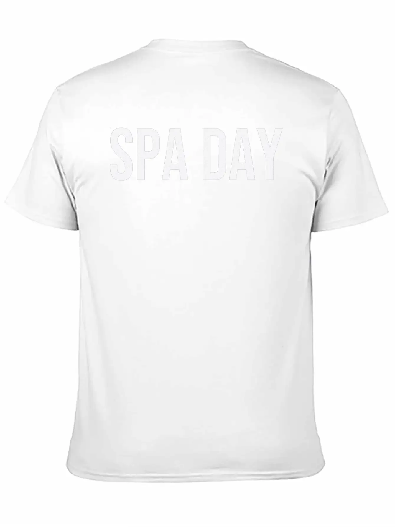 Spa Day Essential Cotton Tee For Daily Outfits ¨C Unisex Style