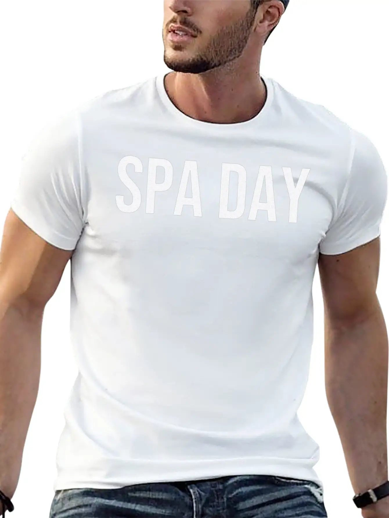 Spa Day Essential Cotton Tee For Daily Outfits ¨C Unisex Style