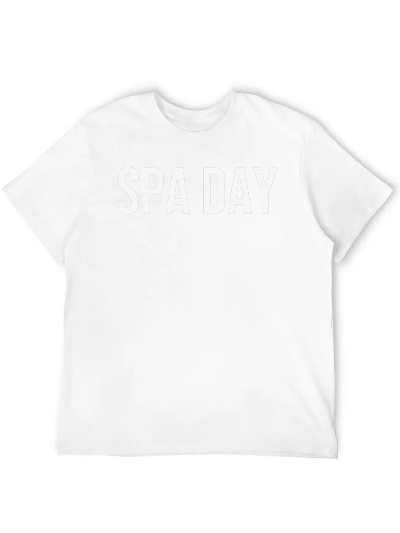 Spa Day Essential Cotton Tee For Daily Outfits ¨C Unisex Style