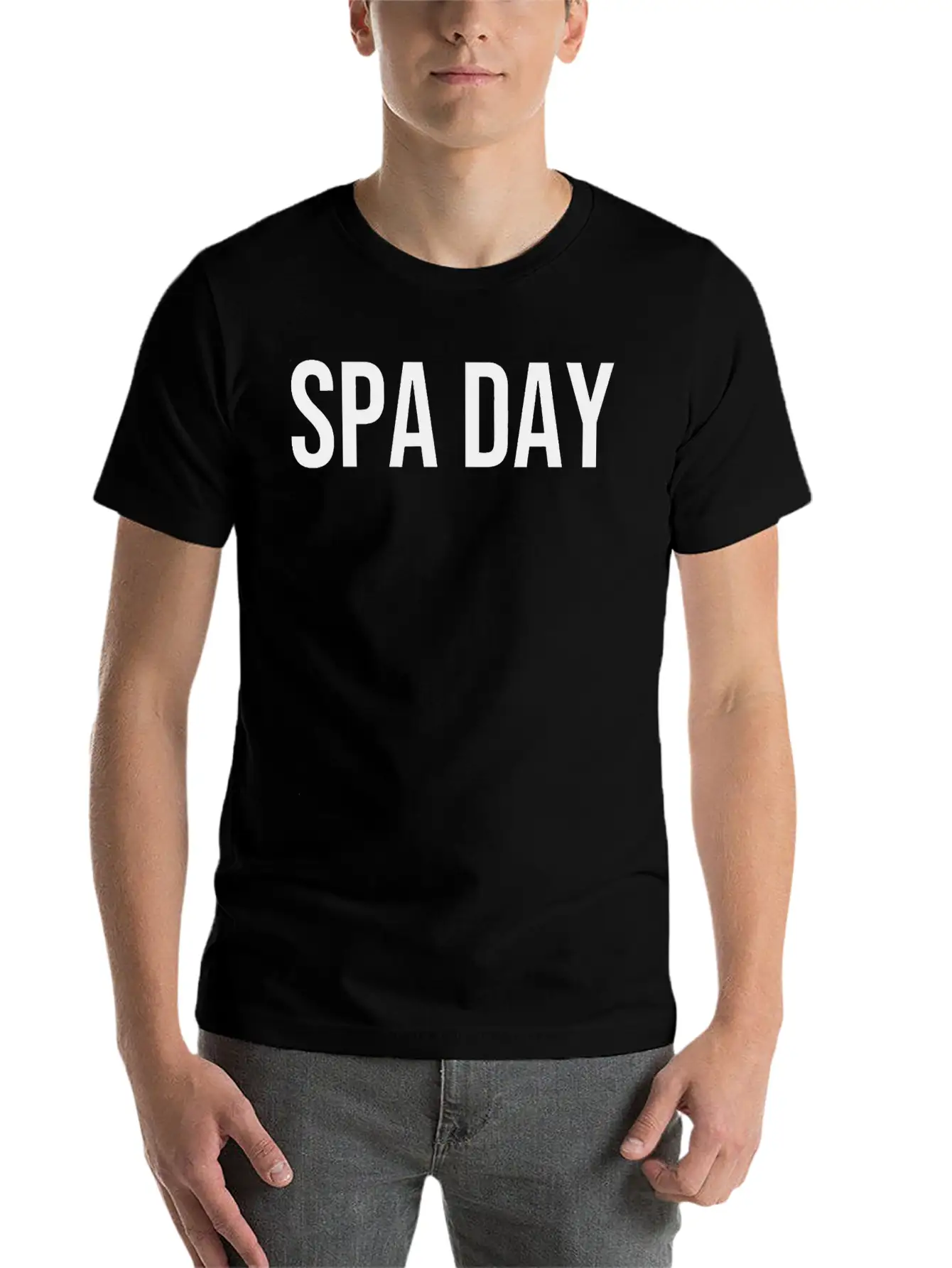 Spa Day Essential Cotton Tee For Daily Outfits ¨C Unisex Style