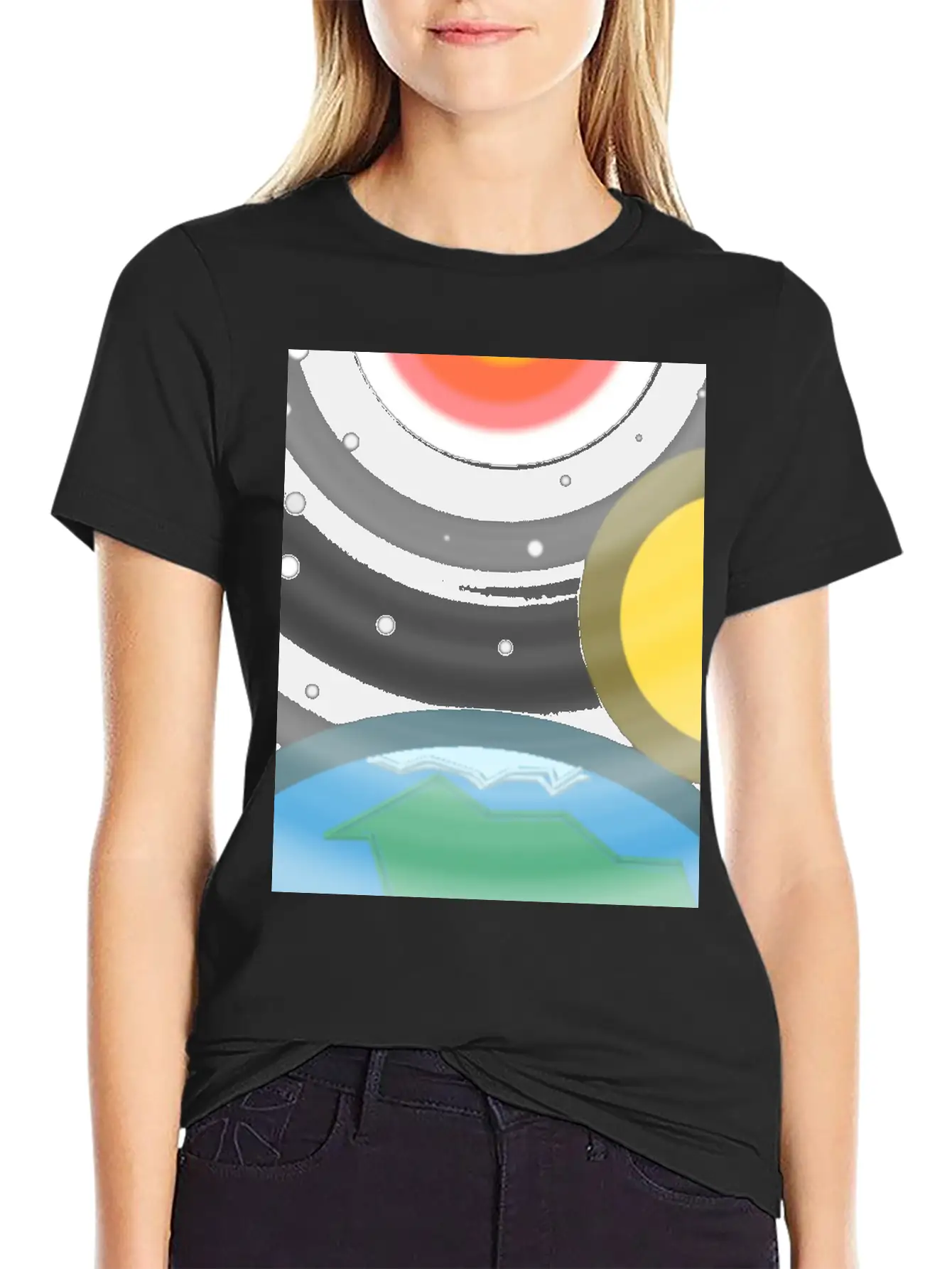 Space And Earth Soft Cotton Short Sleeve Tee ¨C Unisex Wardrobe Staple
