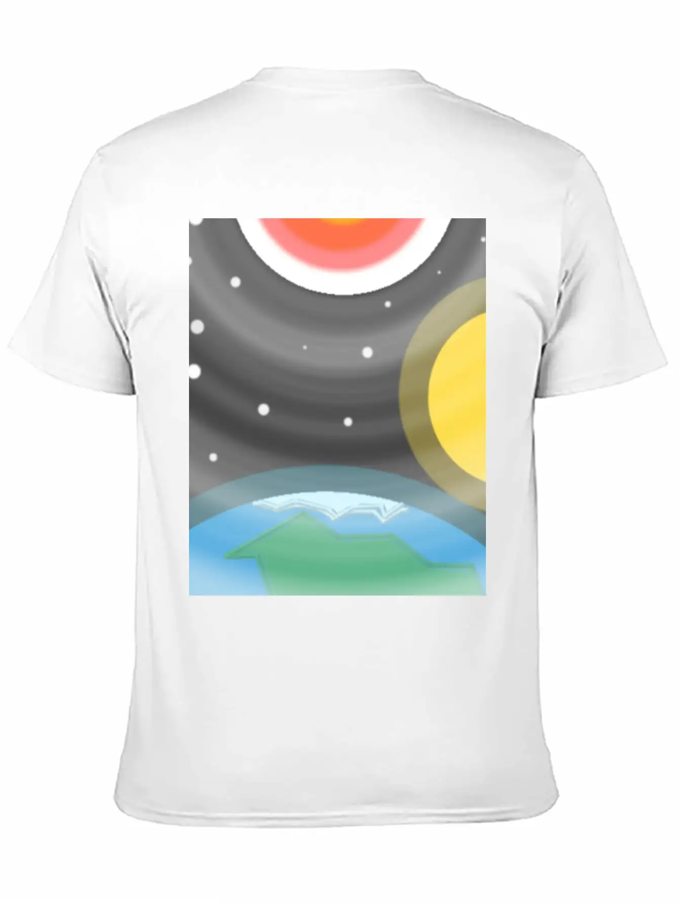 Space And Earth Soft Cotton Short Sleeve Tee ¨C Unisex Wardrobe Staple