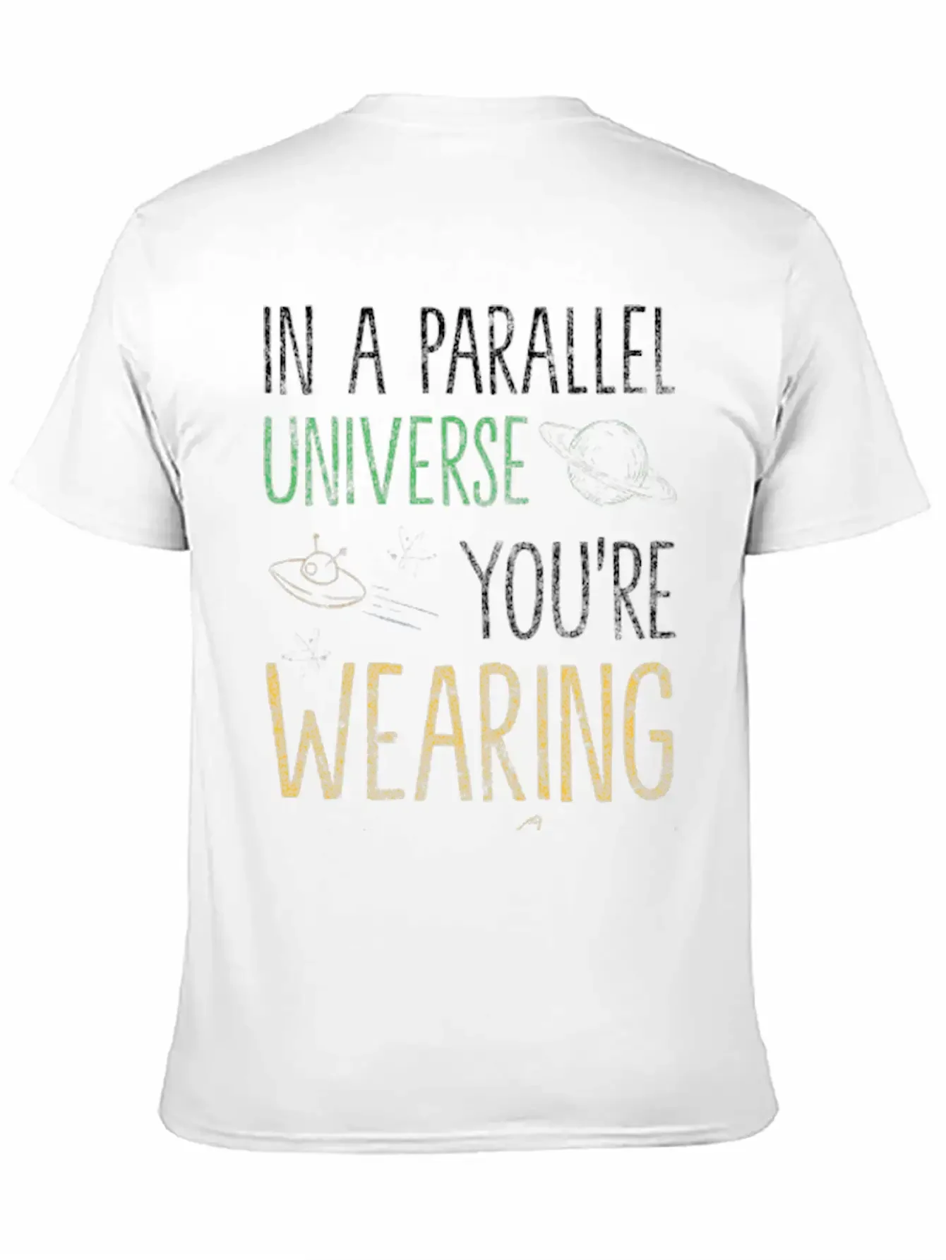 Space Planet Rocket Cosmos Basic Graphic T-Shirt ¨C Daily Comfort In Soft Cotton