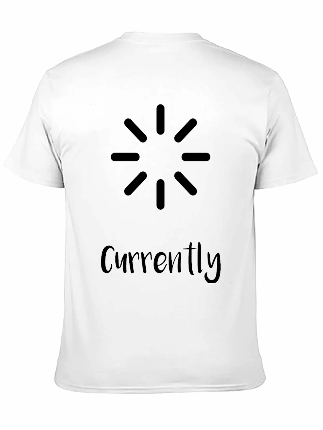 Spacing Out (White) Soft Cotton Short Sleeve Tee ¨C Unisex Wardrobe Staple