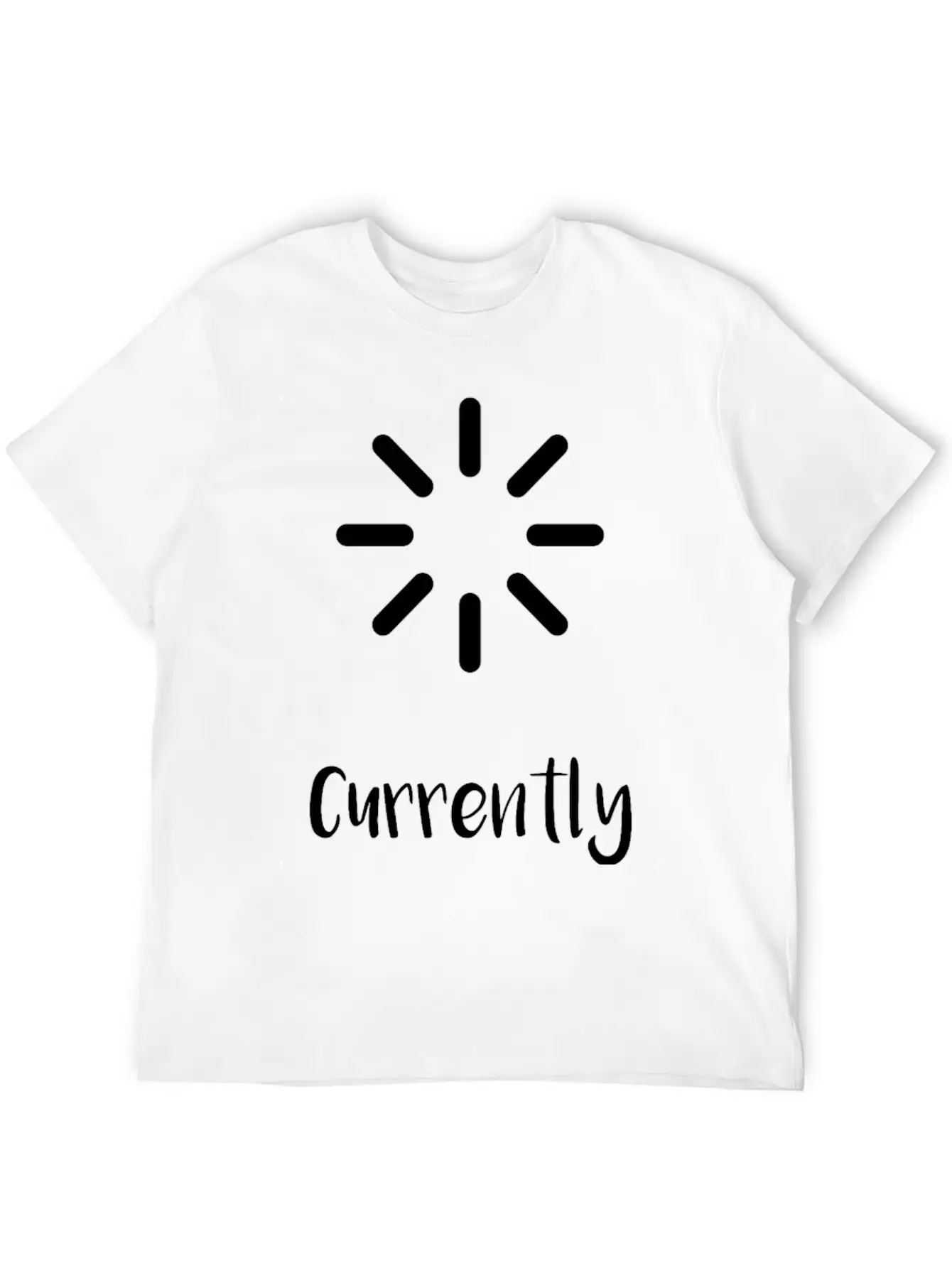 Spacing Out (White) Soft Cotton Short Sleeve Tee ¨C Unisex Wardrobe Staple