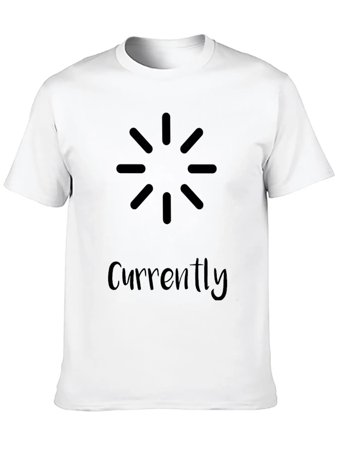 Spacing Out (White) Soft Cotton Short Sleeve Tee ¨C Unisex Wardrobe Staple