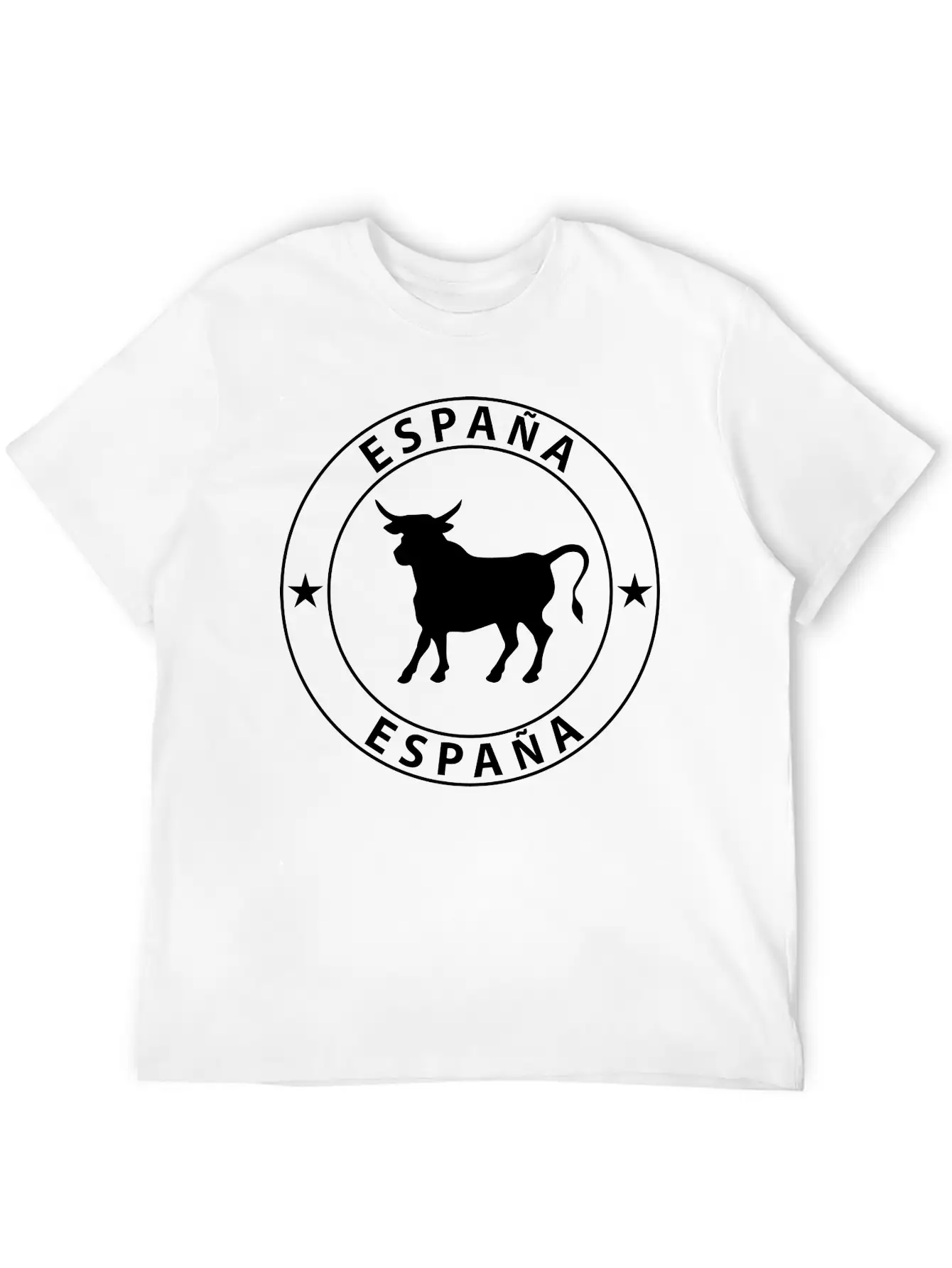 Spain Bull Essential Cotton Tee For Daily Outfits ¨C Unisex Style