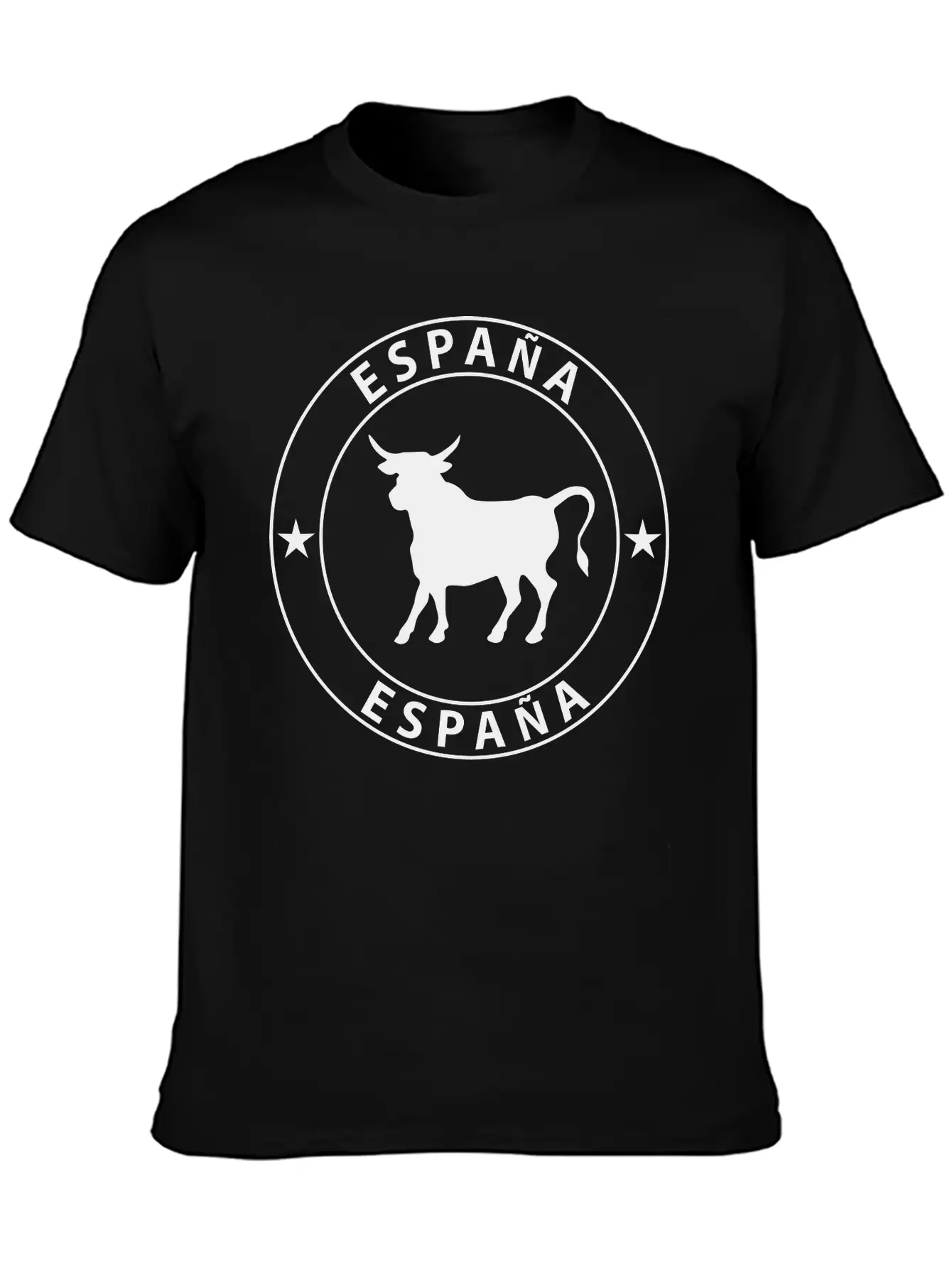 Spain Bull Essential Cotton Tee For Daily Outfits ¨C Unisex Style