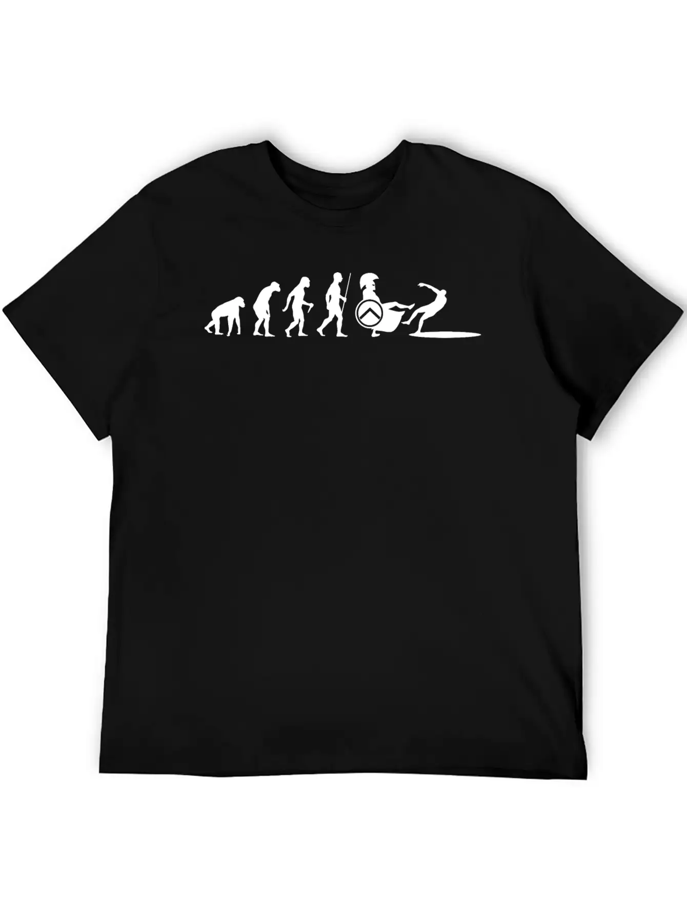 Spartan Fight Sparta Evolution Gift Idea 005-100 Essential Cotton Tee For Daily Outfits ¨C Unisex Style