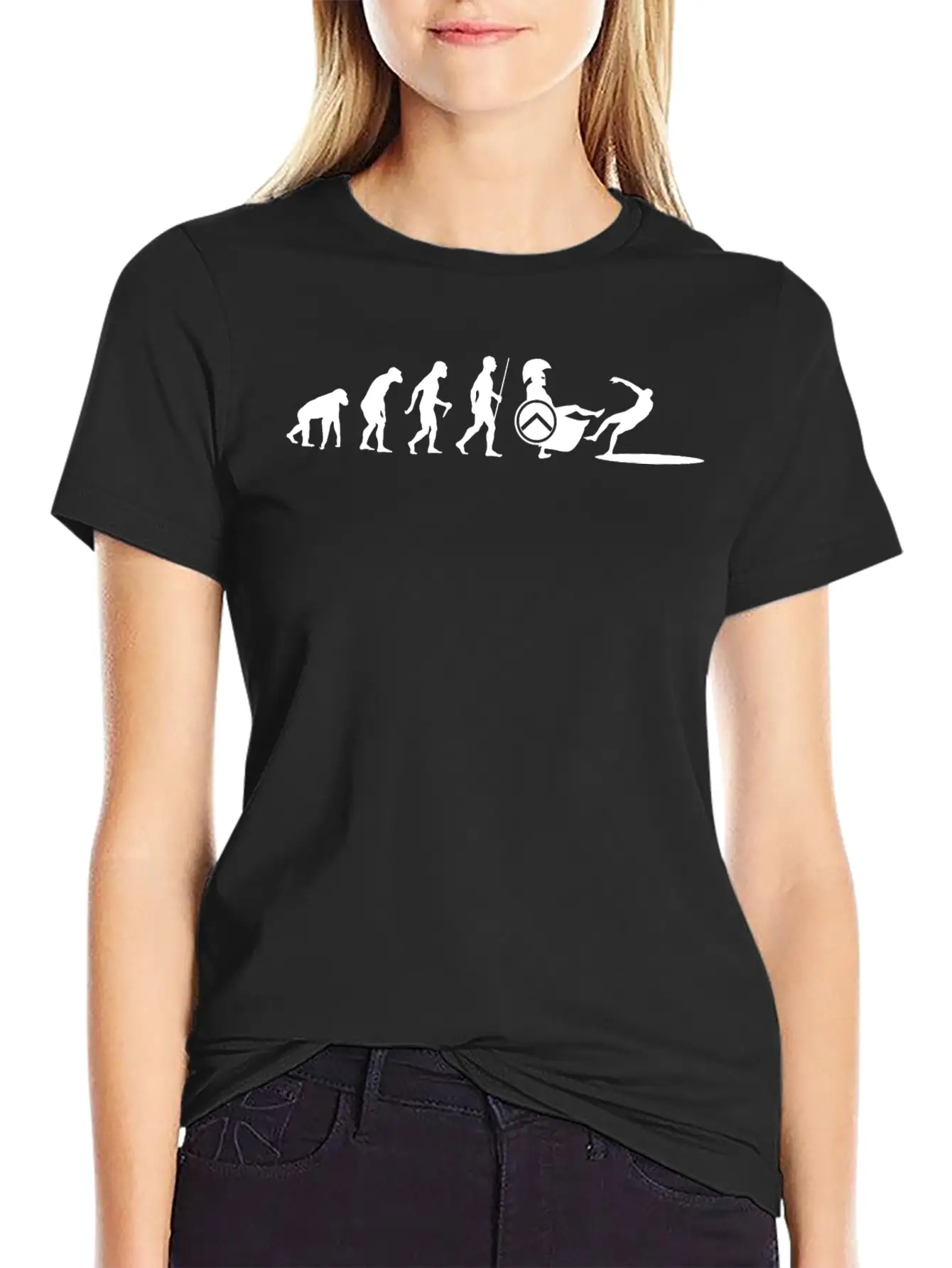 Spartan Fight Sparta Evolution Gift Idea 005-100 Essential Cotton Tee For Daily Outfits ¨C Unisex Style