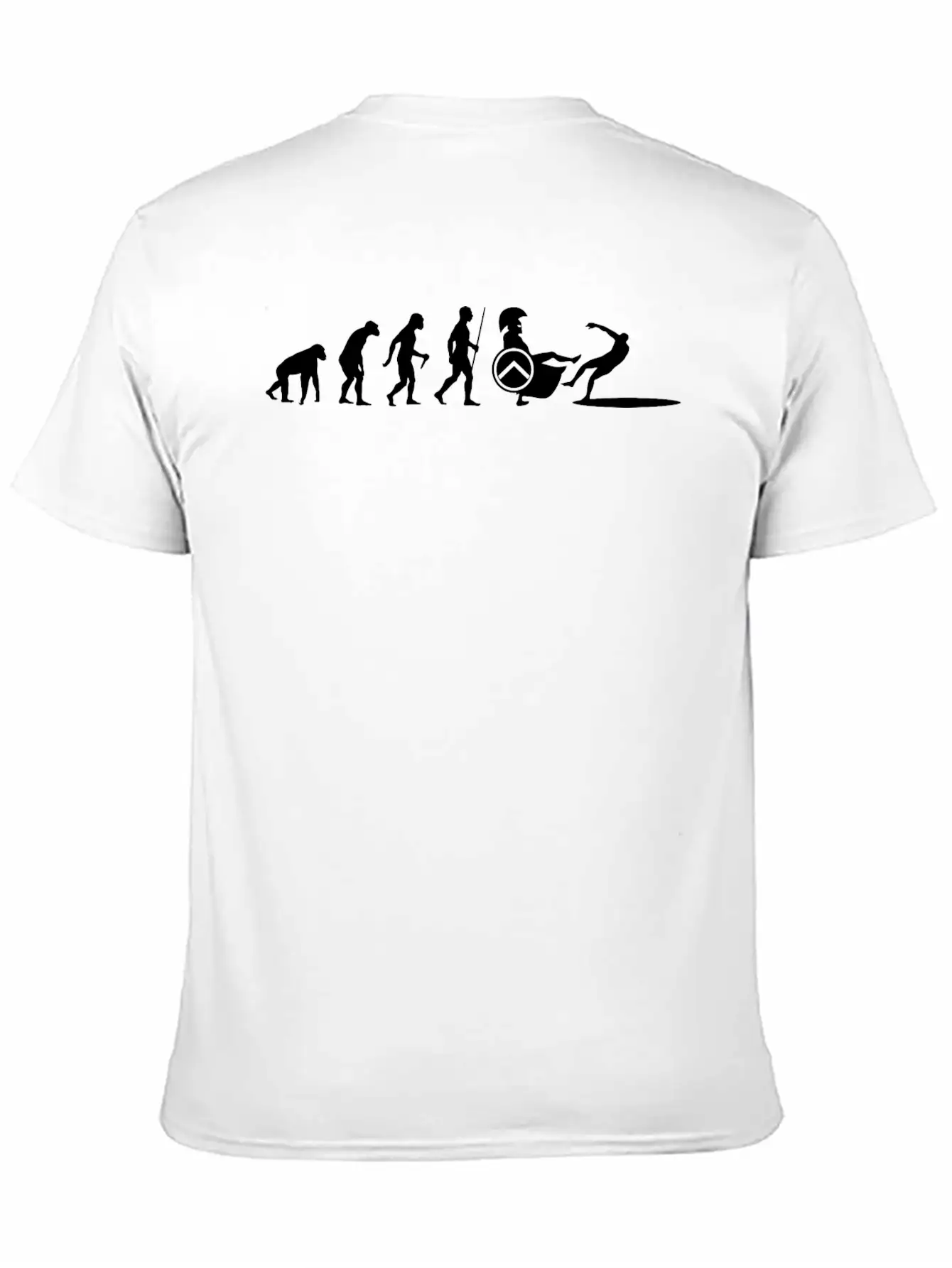 Spartan Fight Sparta Evolution Gift Idea 005-100 Essential Cotton Tee For Daily Outfits ¨C Unisex Style