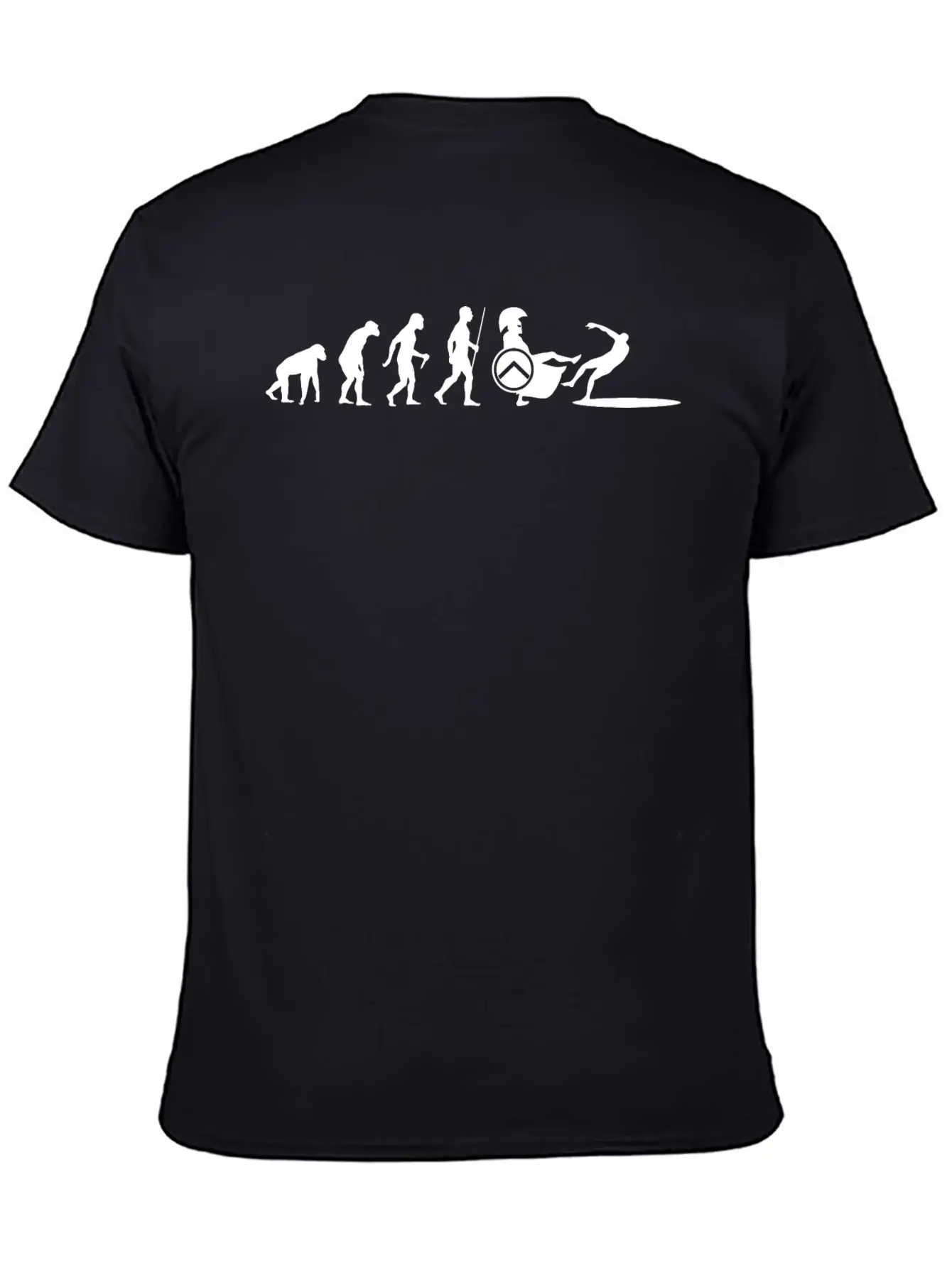 Spartan Fight Sparta Evolution Gift Idea 005-100 Essential Cotton Tee For Daily Outfits ¨C Unisex Style